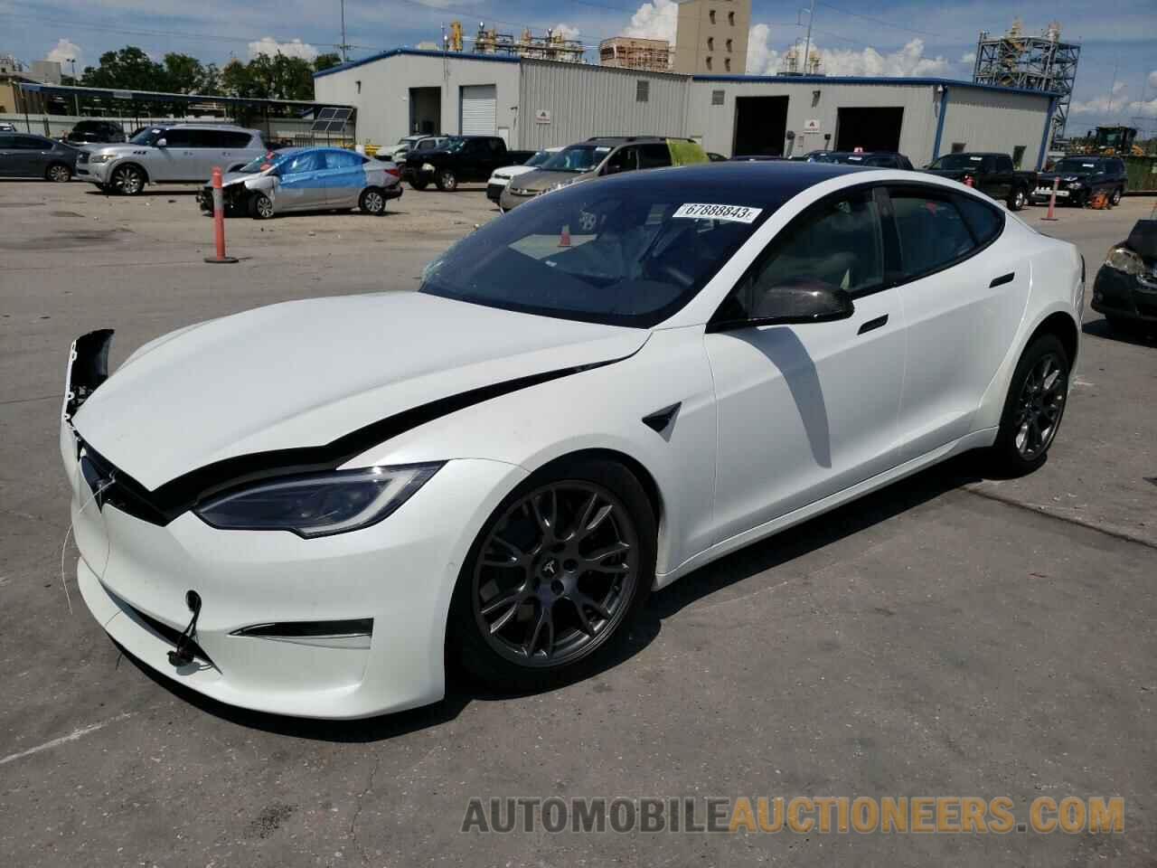 5YJSA1E53NF486196 TESLA MODEL S 2022