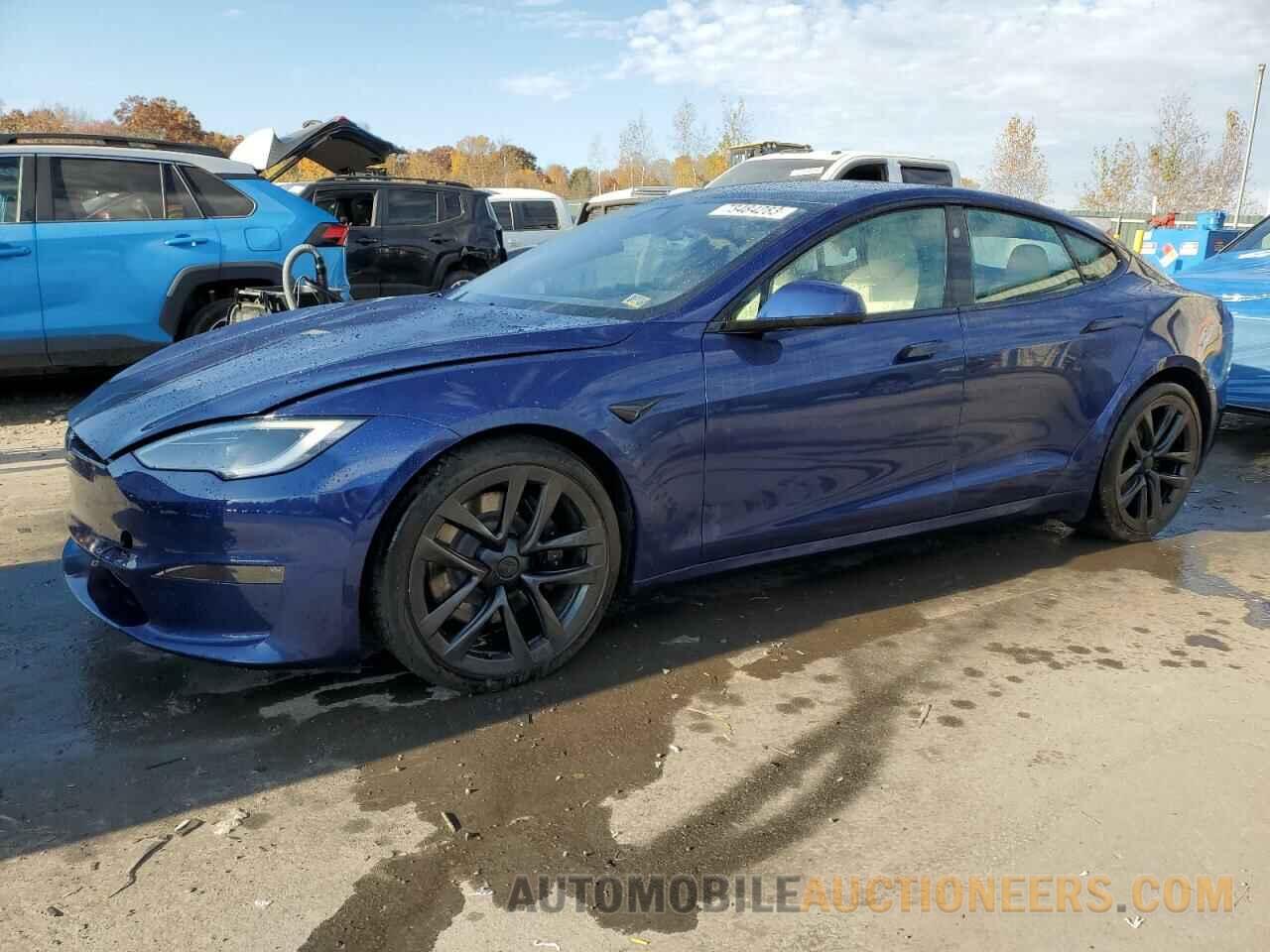 5YJSA1E53NF490166 TESLA MODEL S 2022