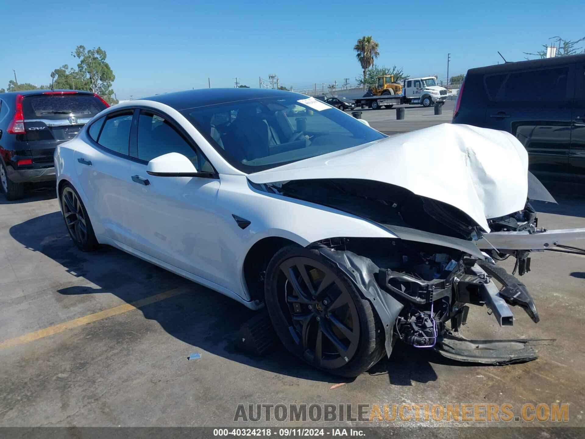 5YJSA1E53NF492371 TESLA MODEL S 2022