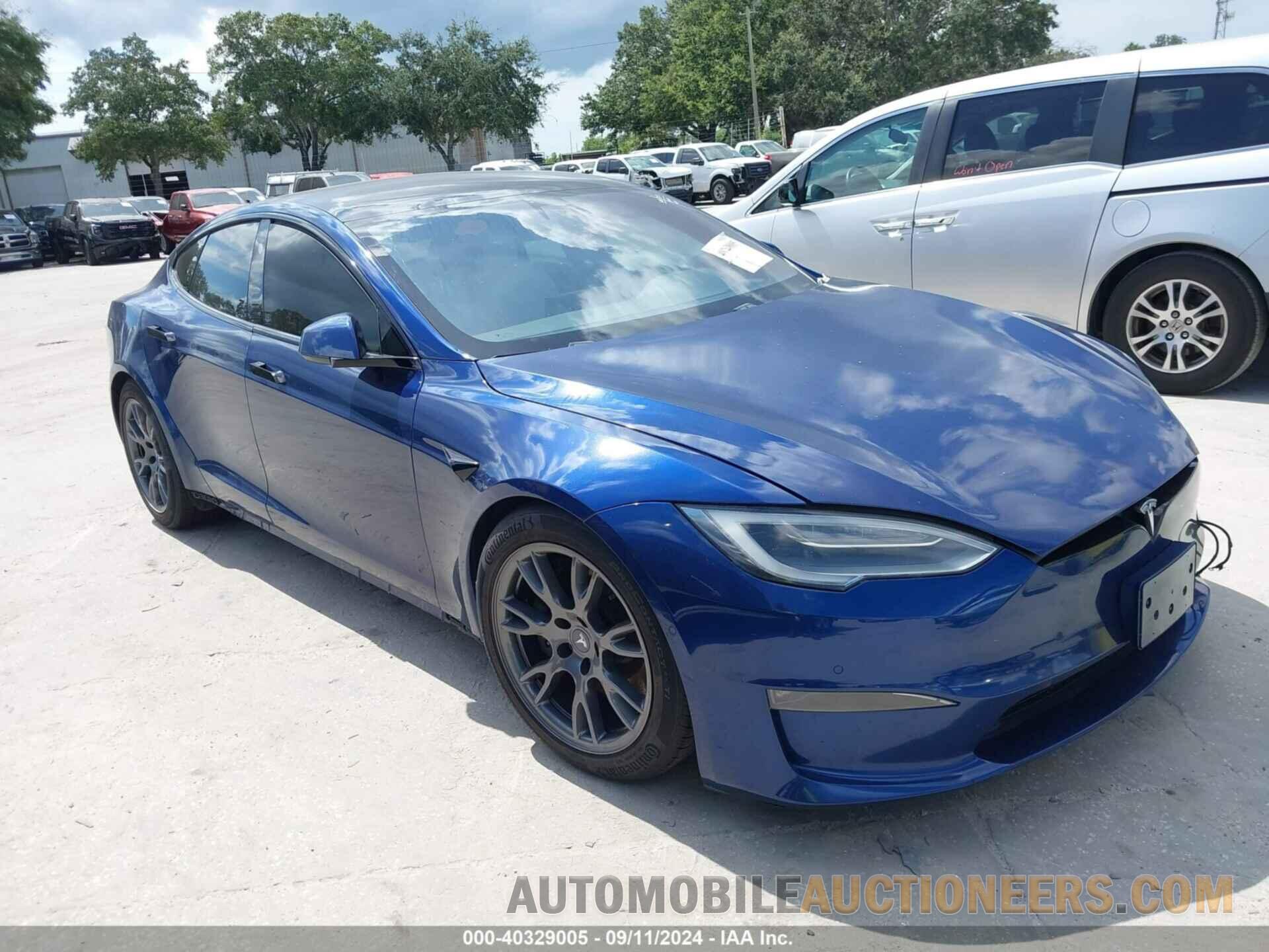 5YJSA1E54MF428208 TESLA MODEL S 2021