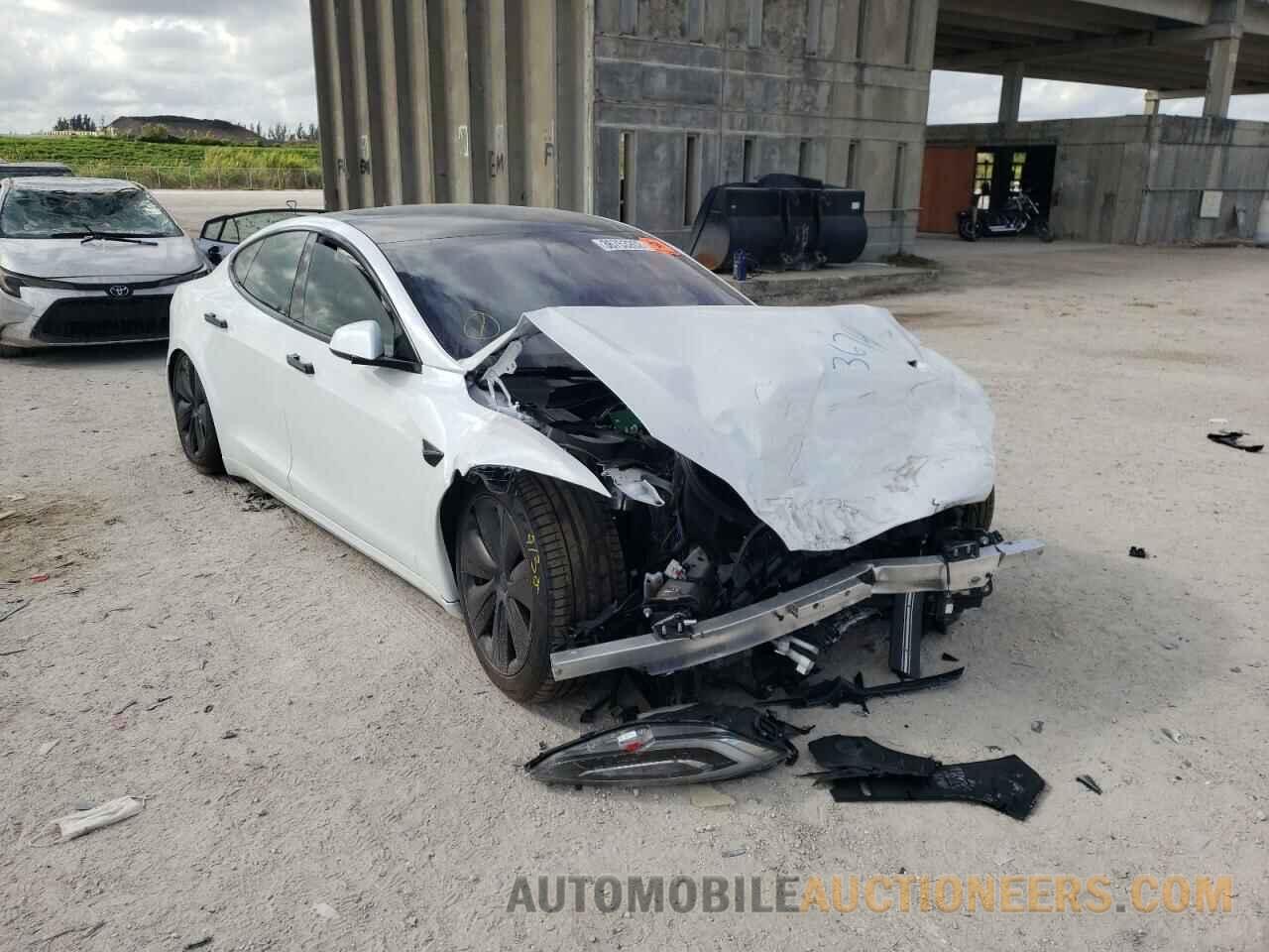 5YJSA1E54MF453674 TESLA MODEL S 2021