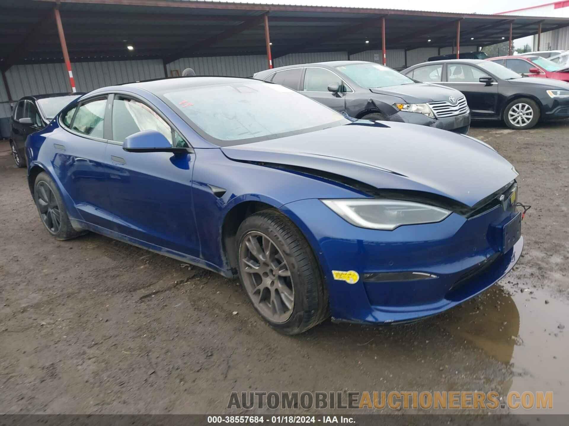 5YJSA1E54NF473411 TESLA MODEL S 2022