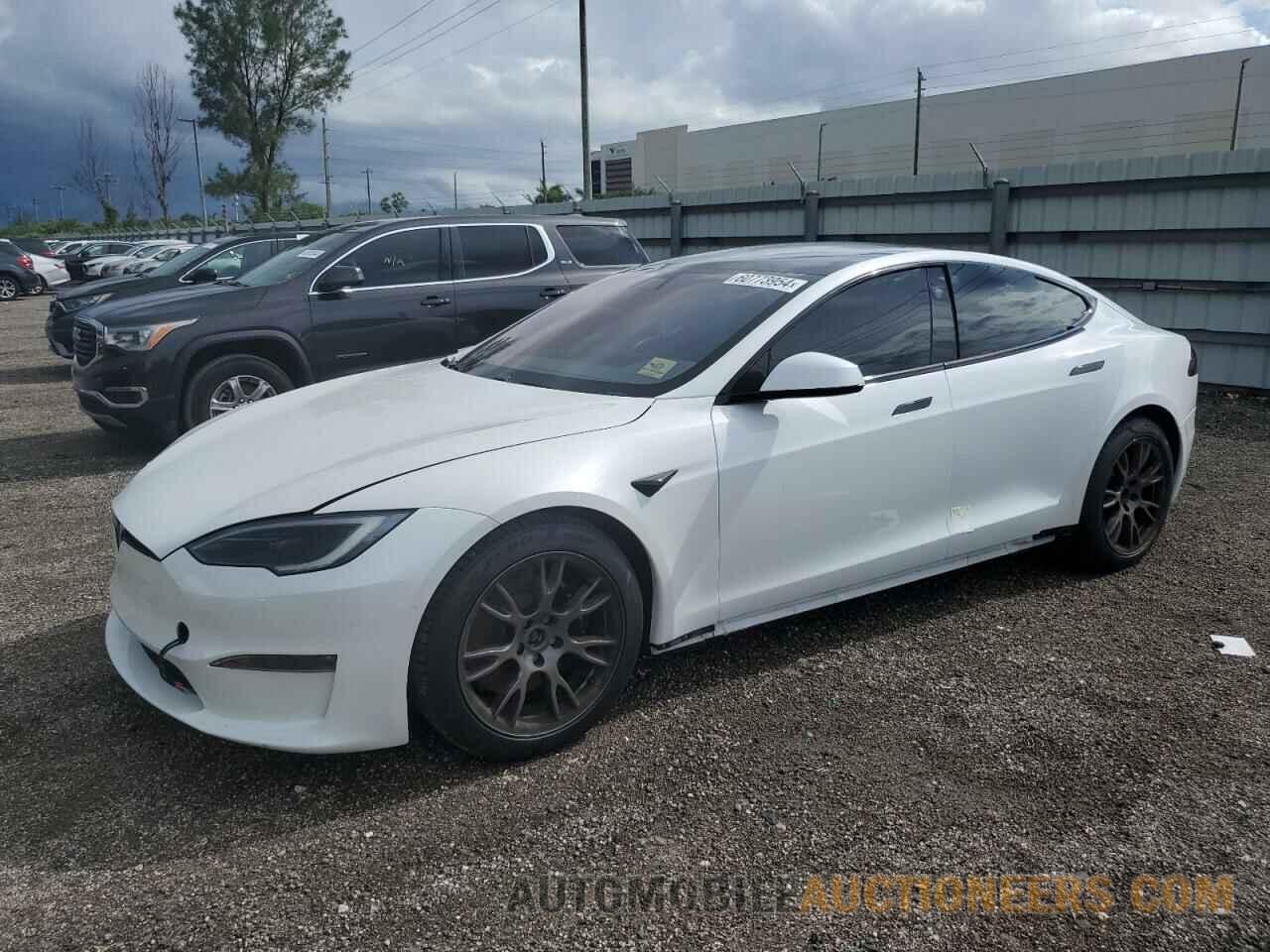 5YJSA1E54NF476955 TESLA MODEL S 2022