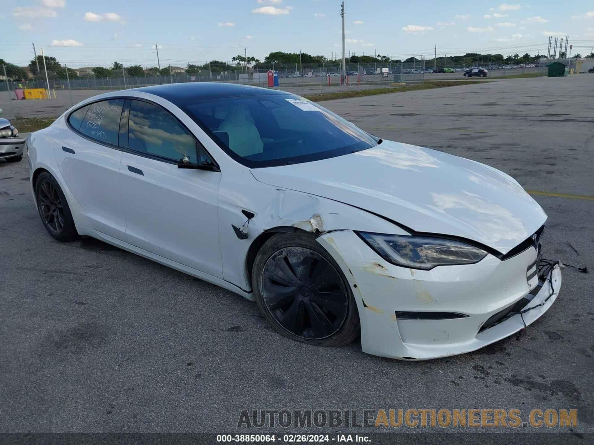 5YJSA1E54NF477717 TESLA MODEL S 2022