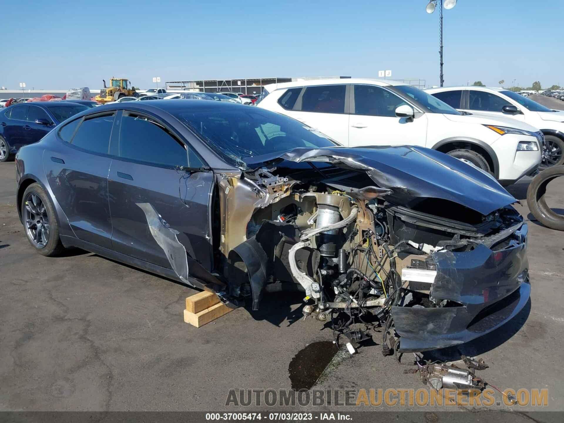 5YJSA1E54NF477846 TESLA MODEL S 2022