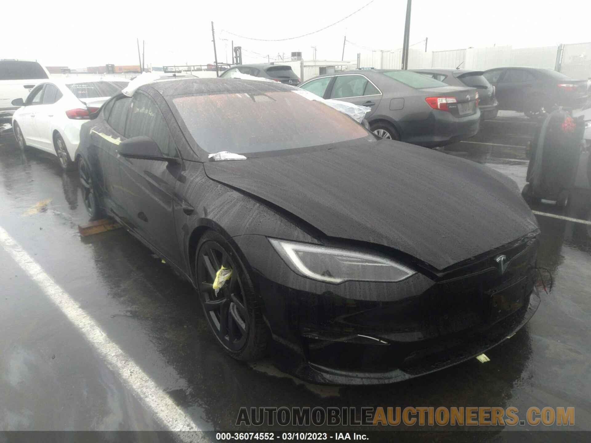 5YJSA1E54NF490841 TESLA MODEL S 2022