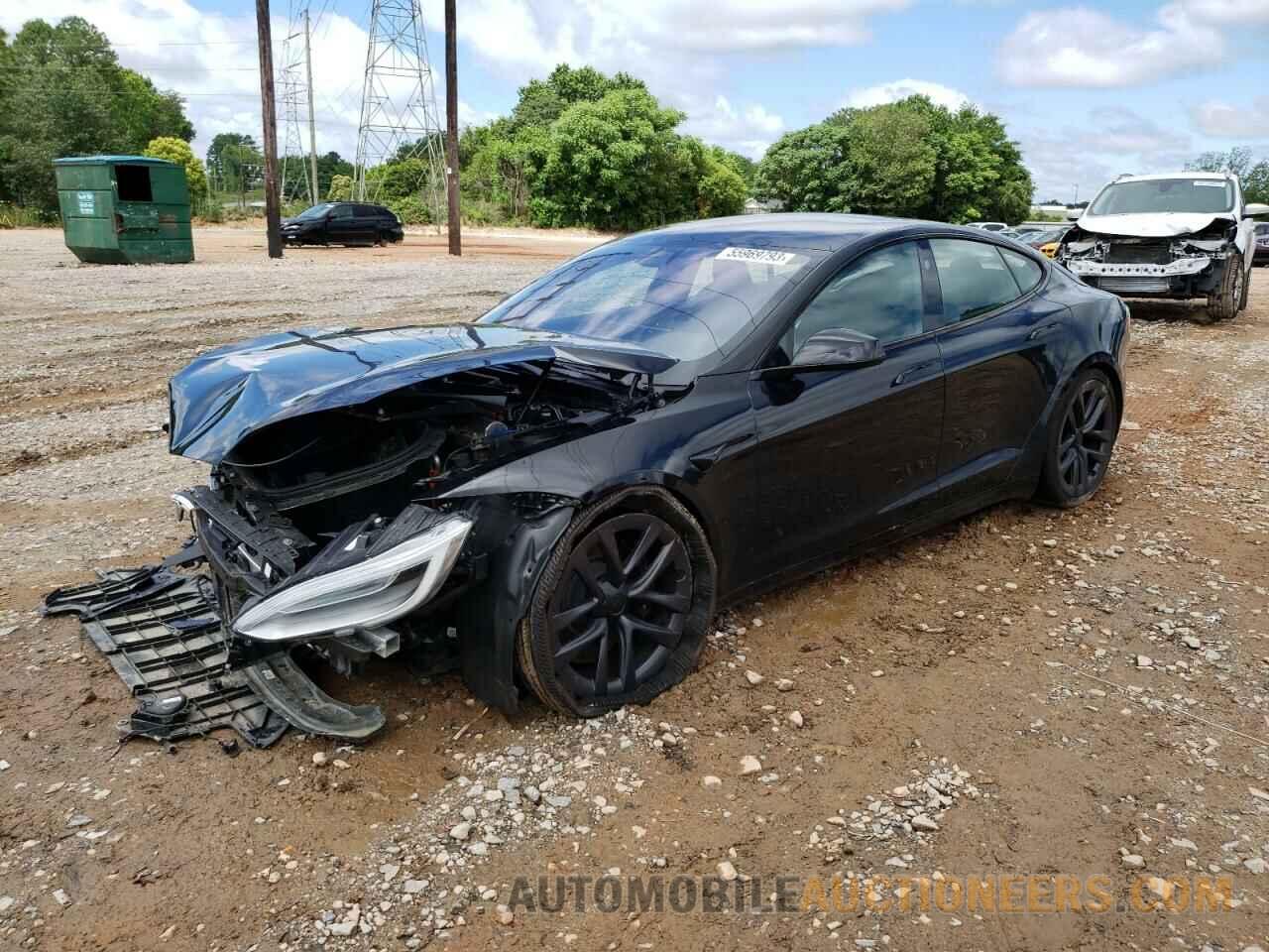 5YJSA1E55MF454316 TESLA MODEL S 2021