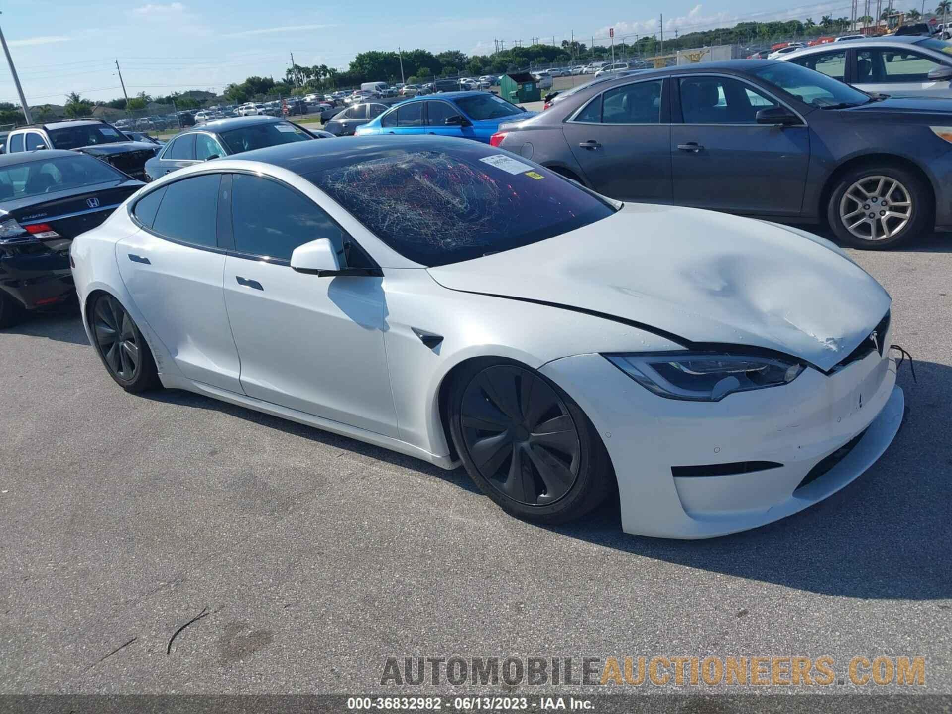 5YJSA1E55MF454543 TESLA MODEL S 2021