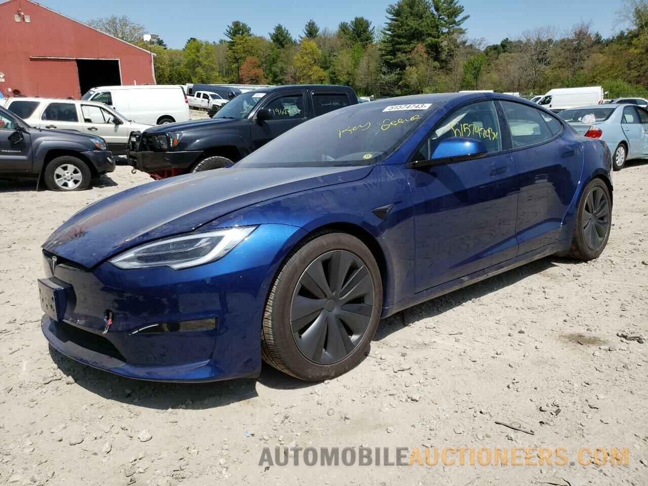 5YJSA1E55MF455448 TESLA MODEL S 2021