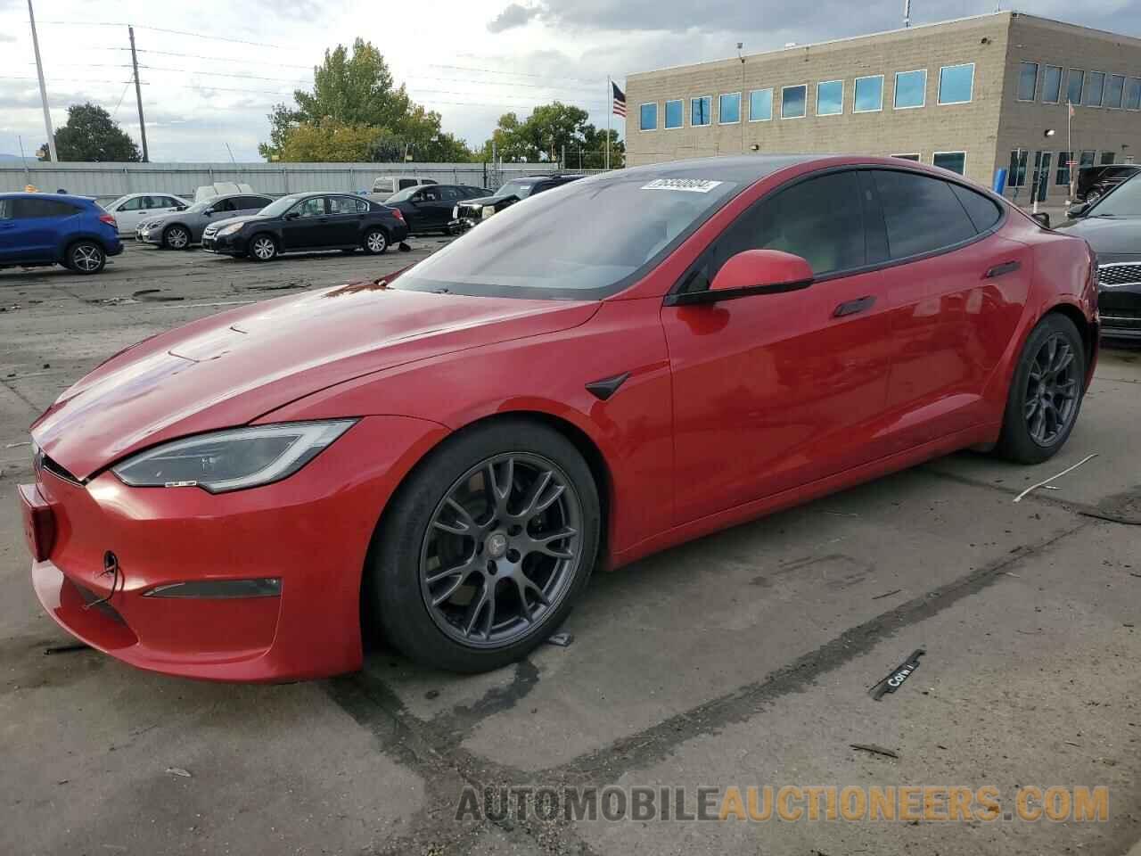 5YJSA1E55NF479783 TESLA MODEL S 2022