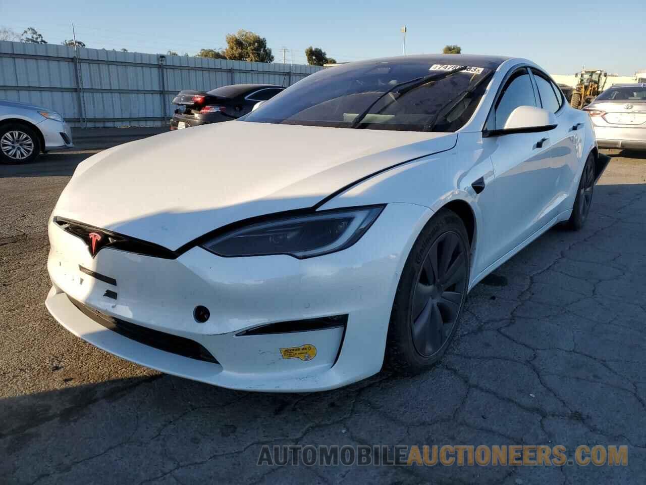 5YJSA1E55NF483350 TESLA MODEL S 2022