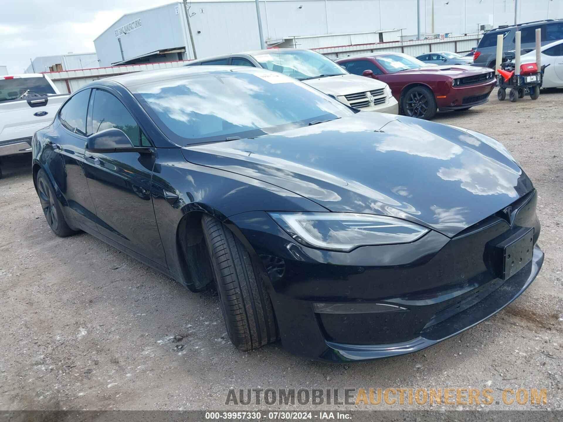 5YJSA1E55NF487608 TESLA MODEL S 2022