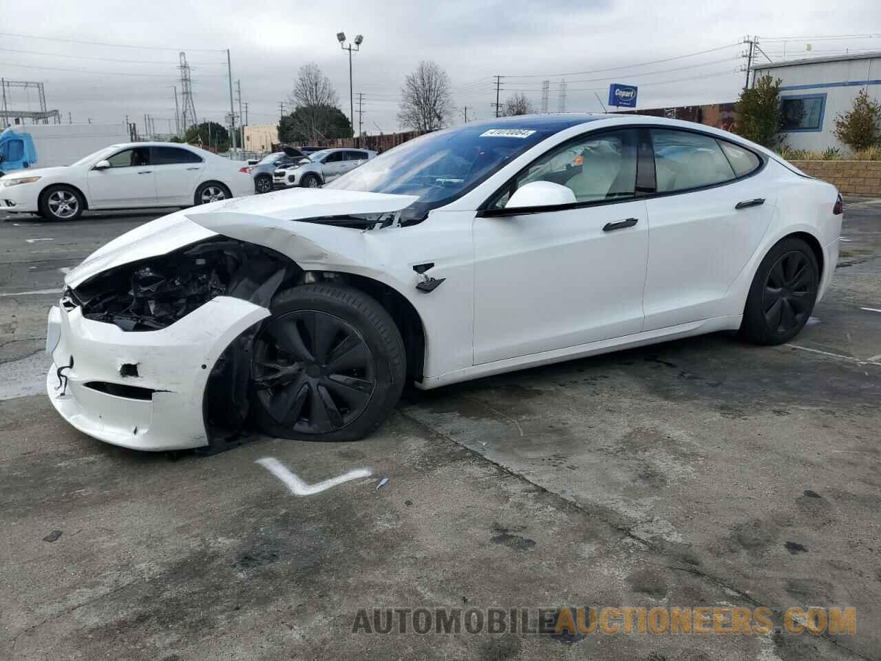 5YJSA1E55NF491254 TESLA MODEL S 2022