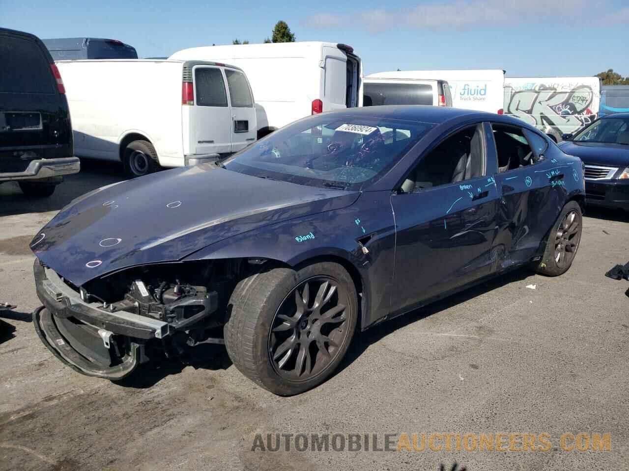 5YJSA1E56MF439677 TESLA MODEL S 2021