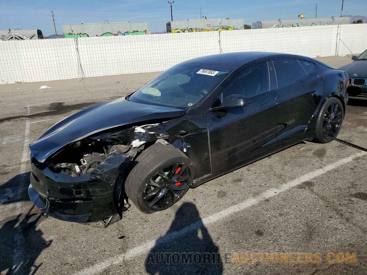 5YJSA1E56MF443678 TESLA MODEL S 2021