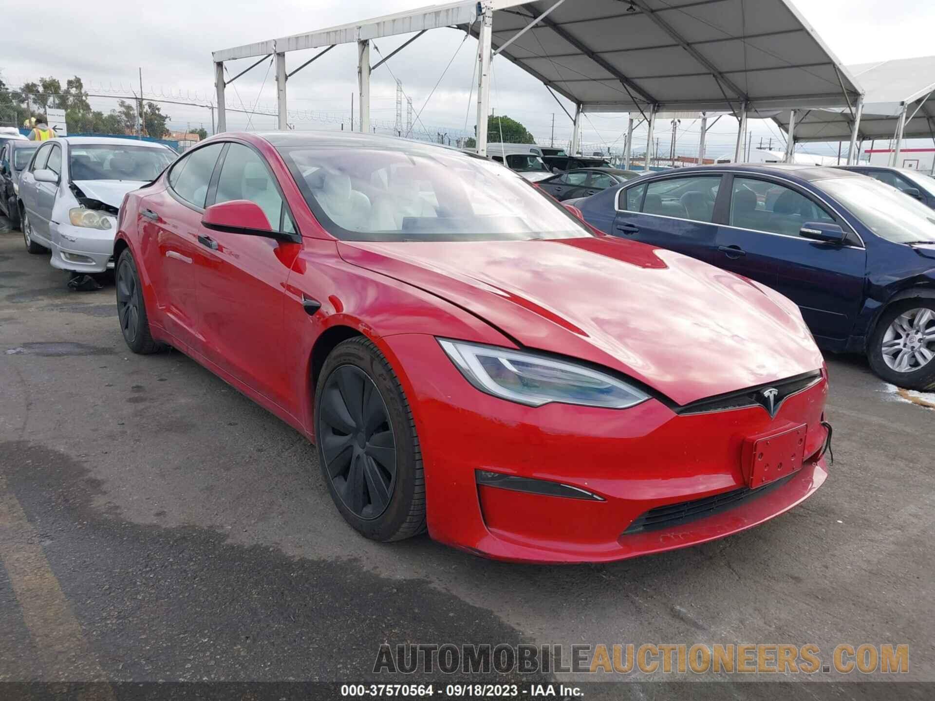 5YJSA1E56NF468520 TESLA MODEL S 2022