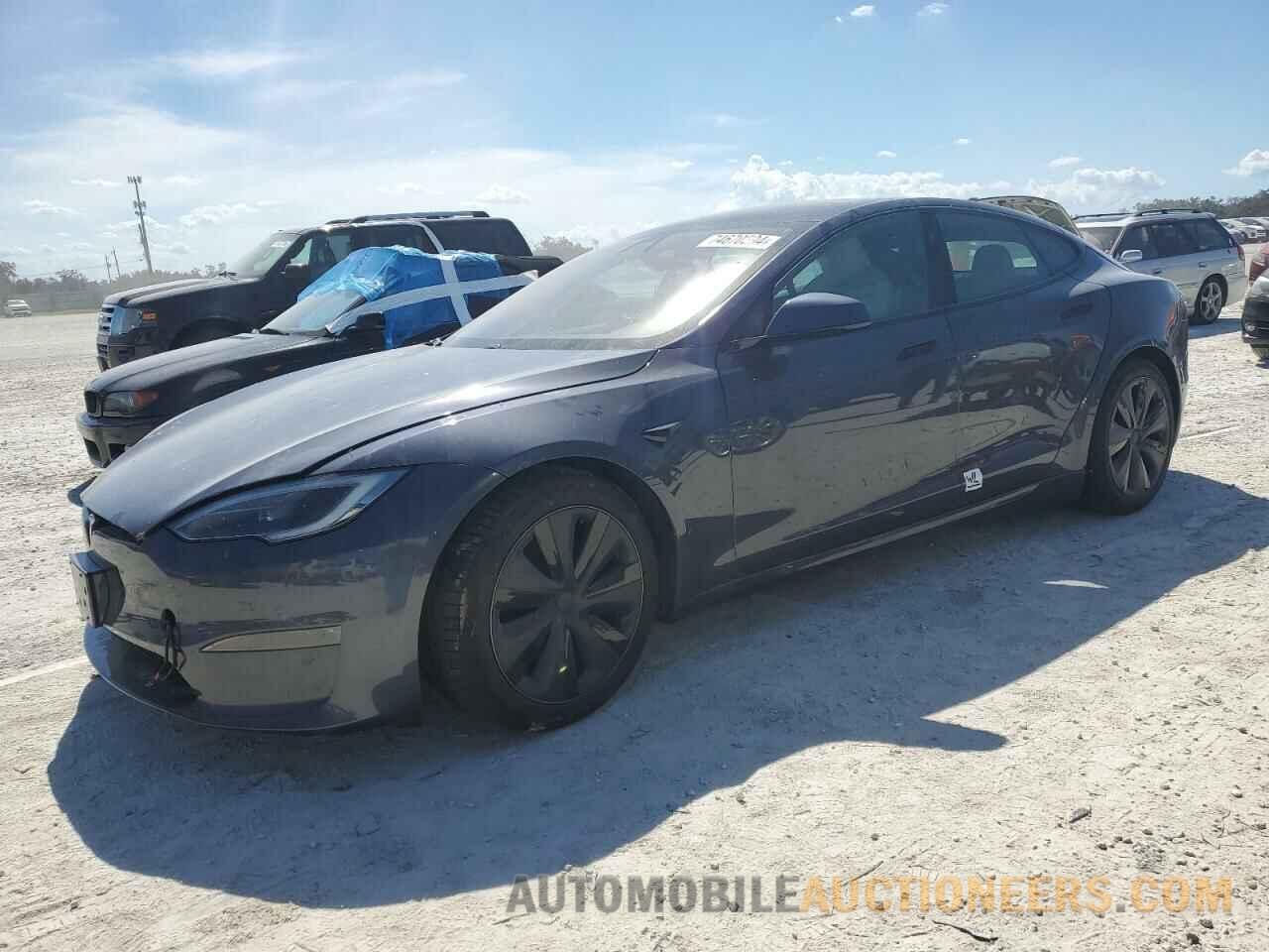 5YJSA1E56NF487455 TESLA MODEL S 2022