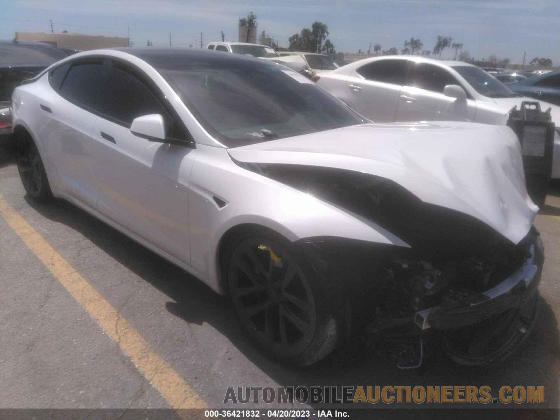 5YJSA1E56NF492378 TESLA MODEL S 2022