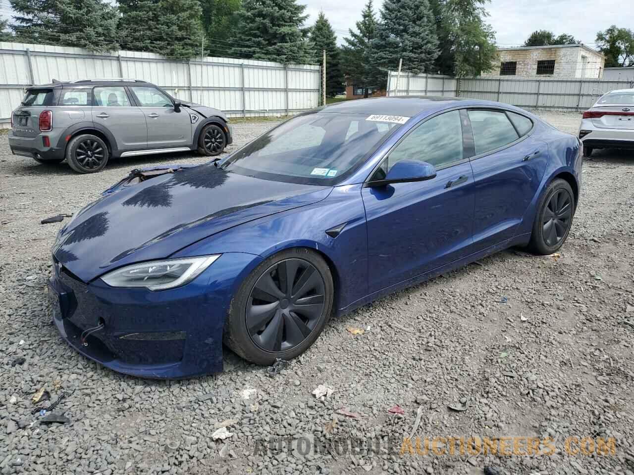 5YJSA1E57MF455984 TESLA MODEL S 2021