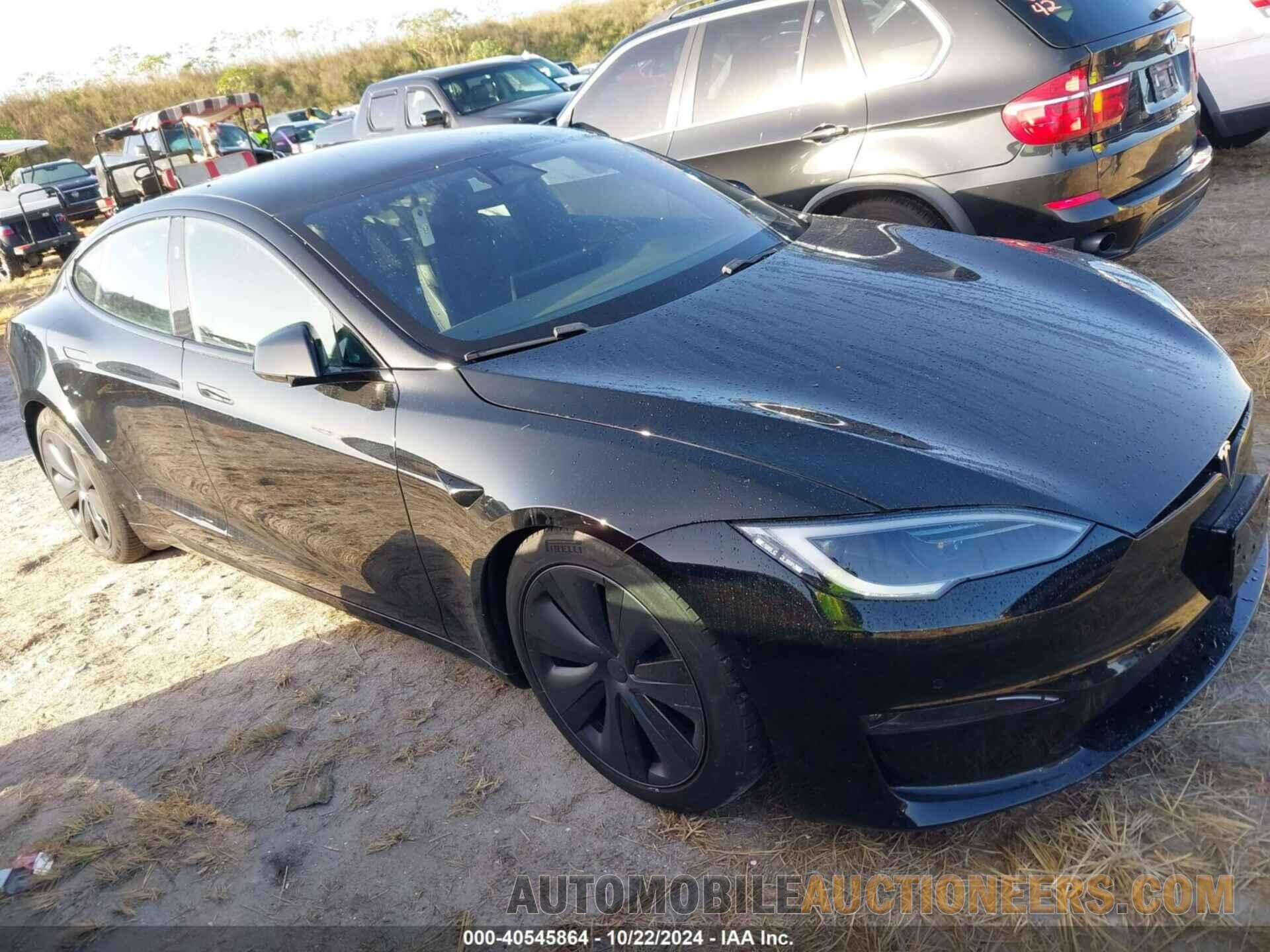 5YJSA1E57NF477176 TESLA MODEL S 2022