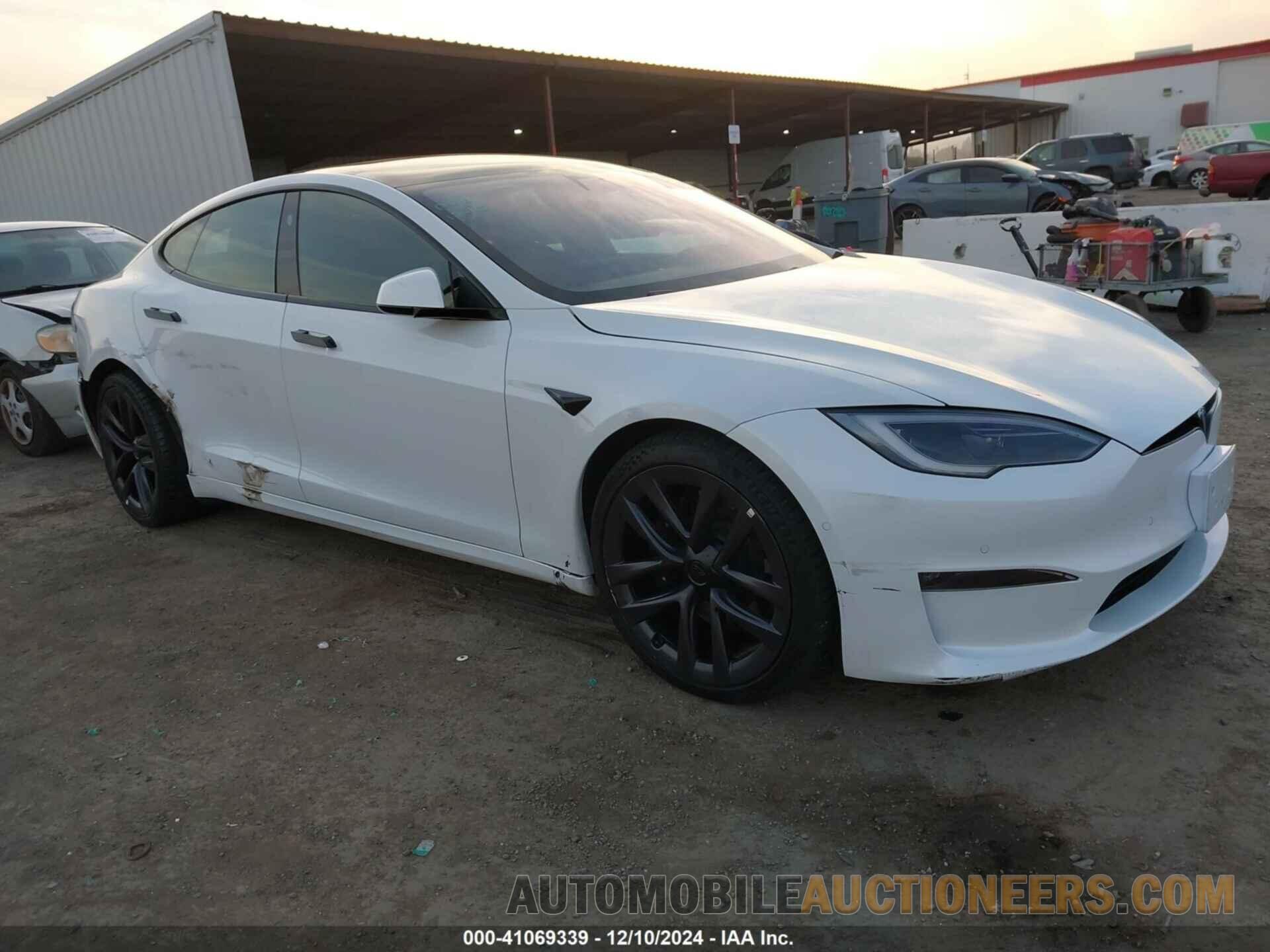 5YJSA1E57NF483768 TESLA MODEL S 2022