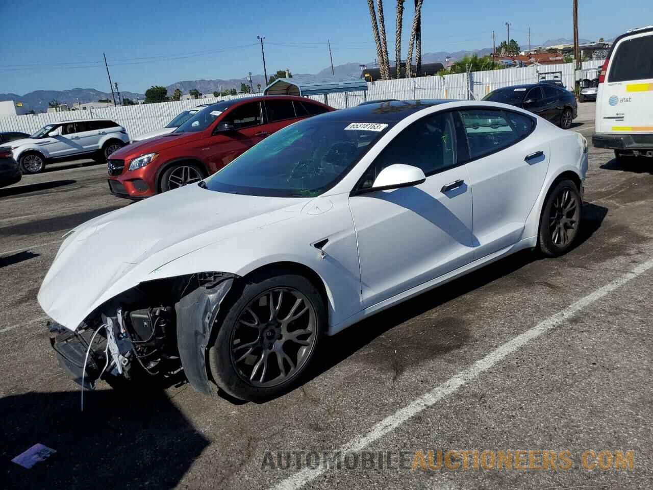 5YJSA1E58NF460967 TESLA MODEL S 2022