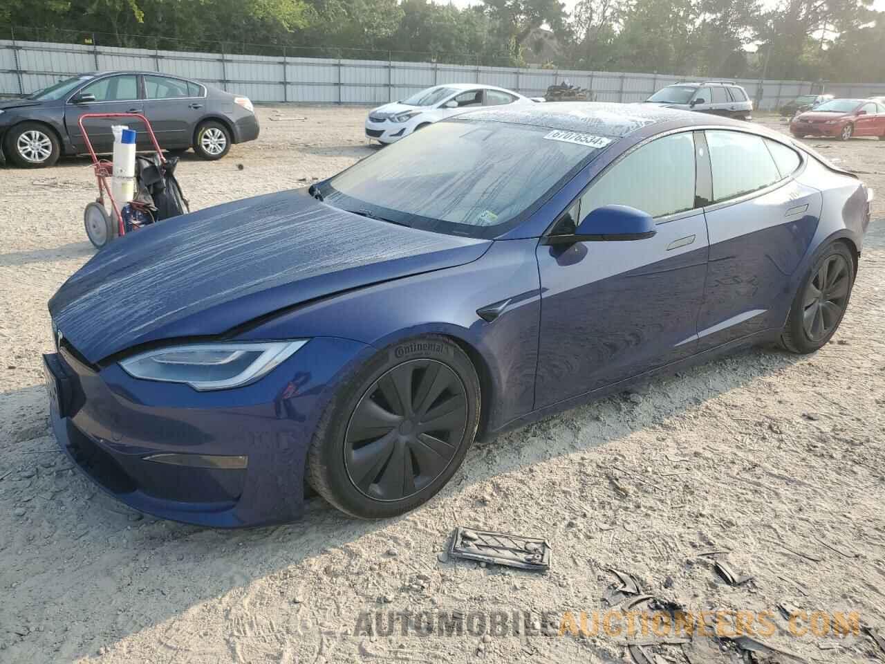 5YJSA1E58NF472214 TESLA MODEL S 2022