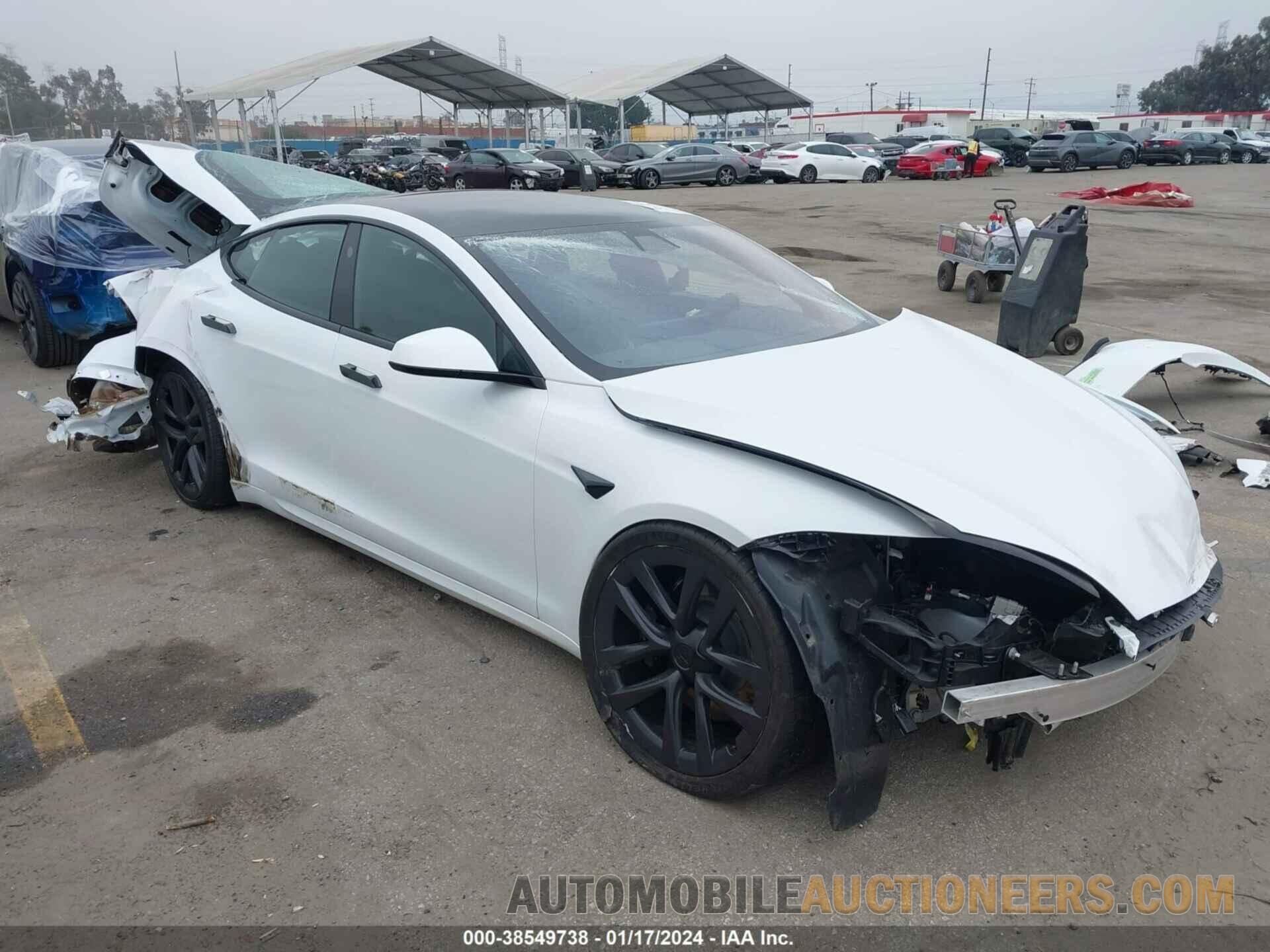 5YJSA1E58NF475176 TESLA MODEL S 2022