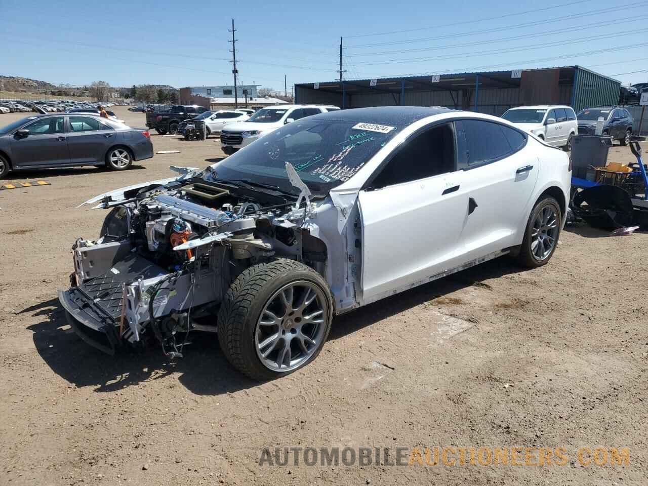 5YJSA1E58NF479163 TESLA MODEL S 2022