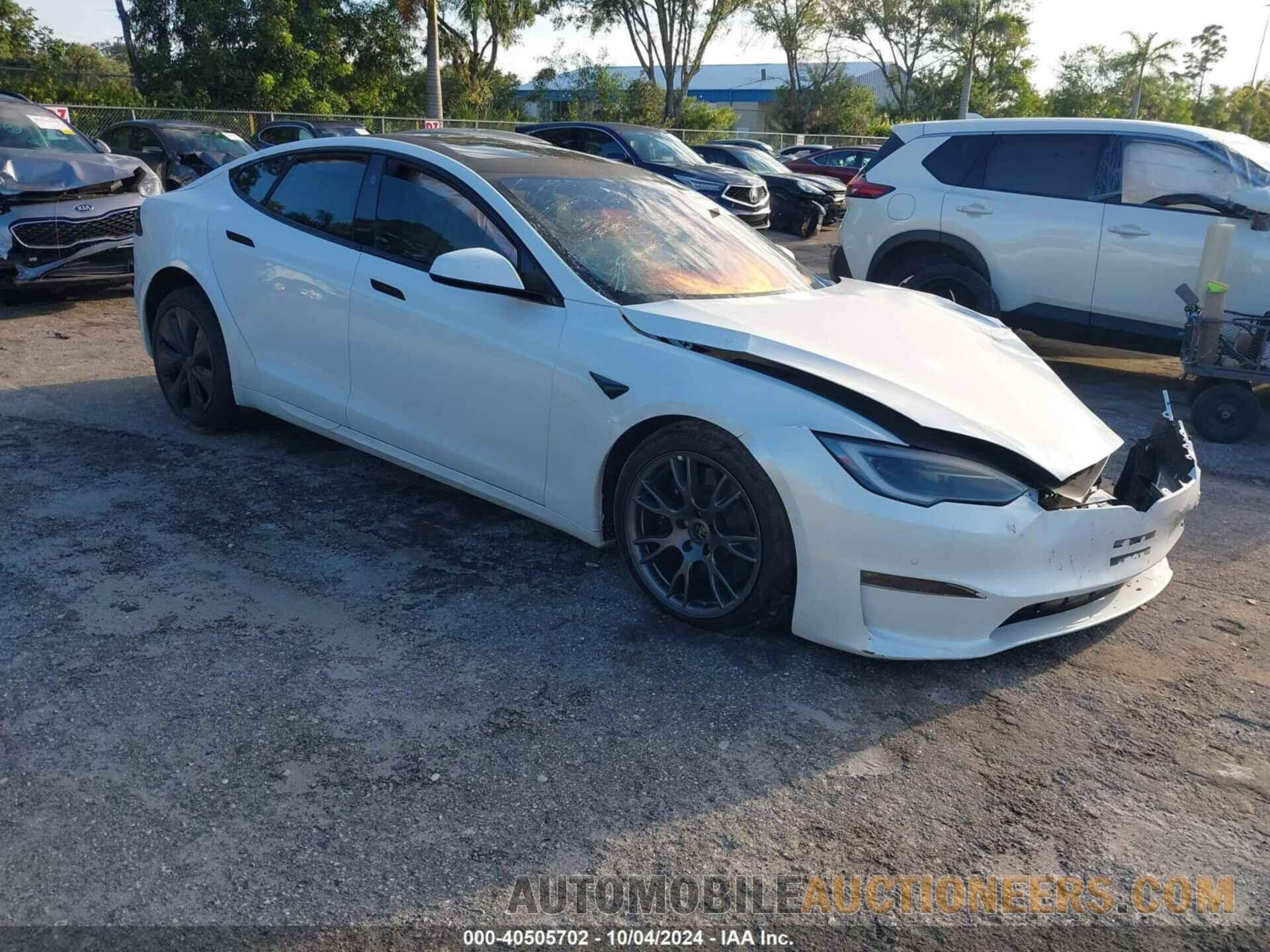 5YJSA1E58NF486484 TESLA MODEL S 2022