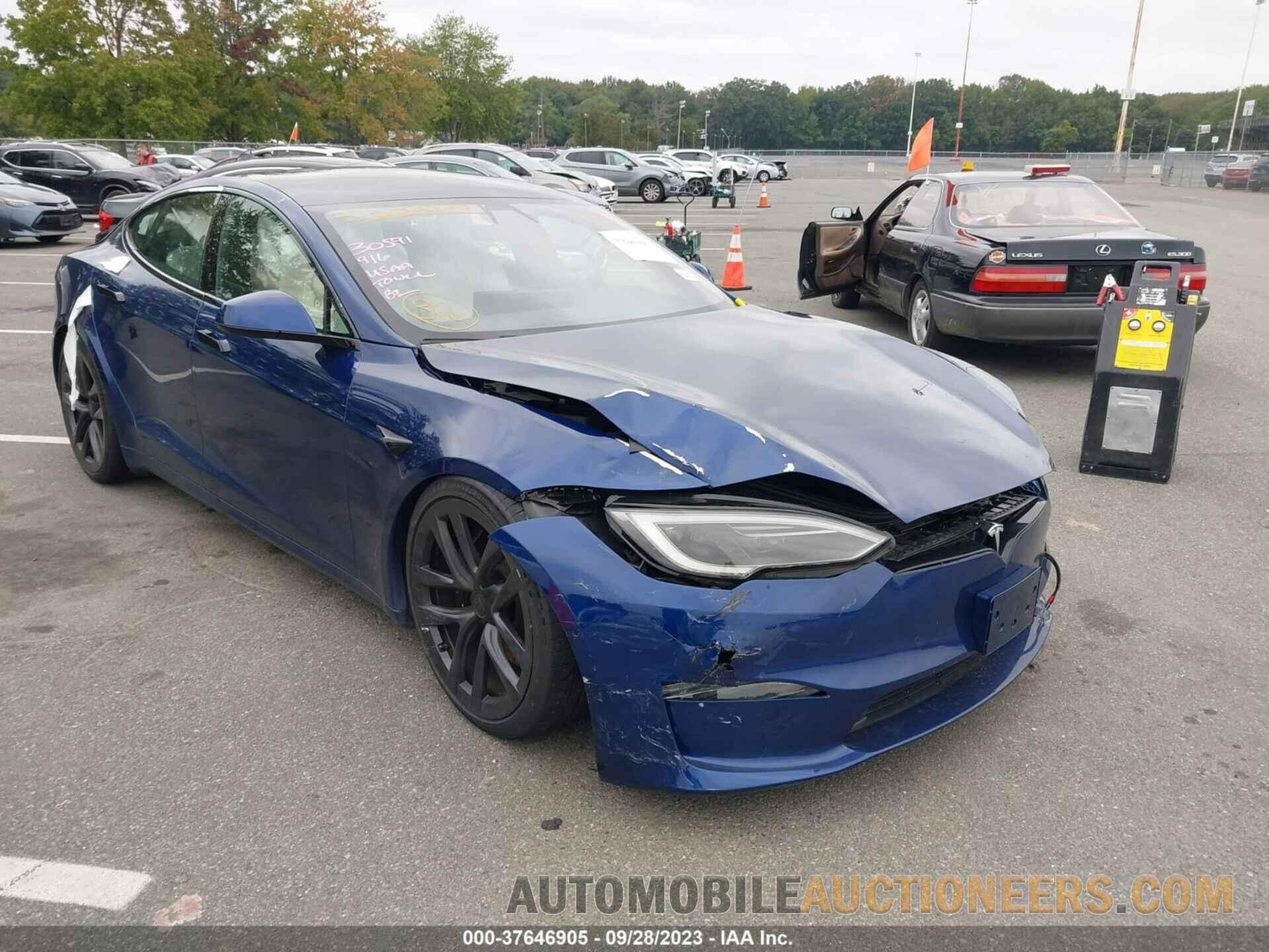 5YJSA1E58NF487389 TESLA MODEL S 2022