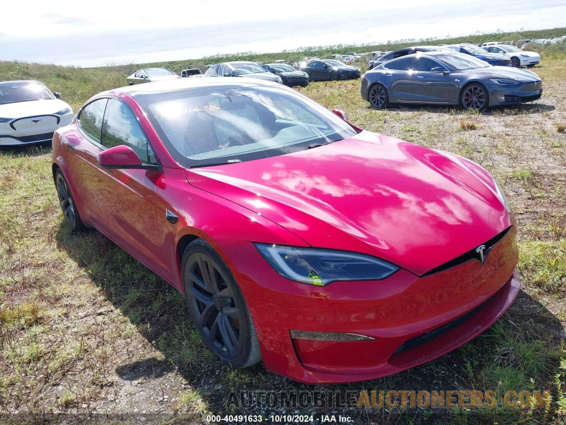 5YJSA1E58NF487909 TESLA MODEL S 2022