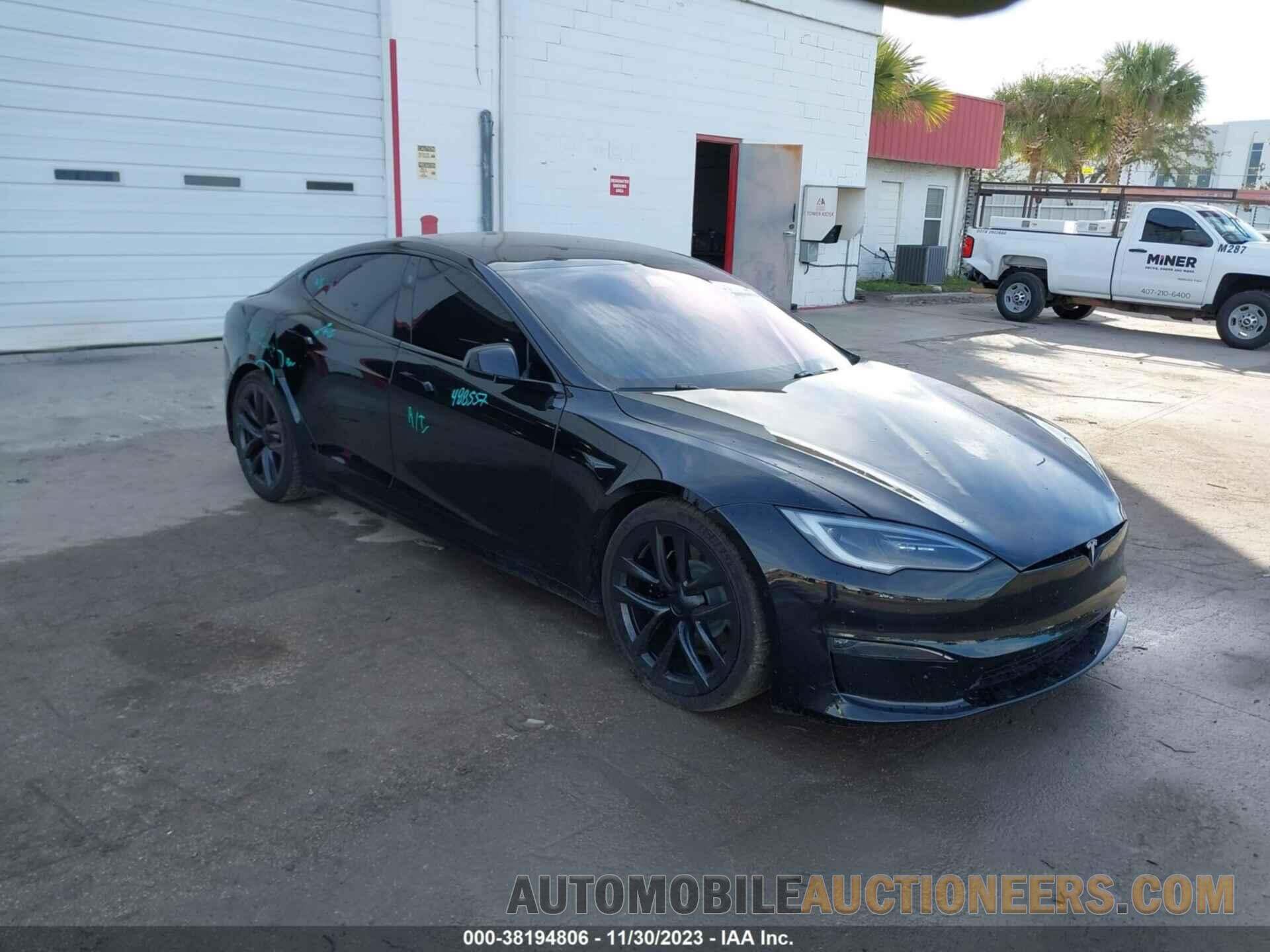 5YJSA1E58NF488557 TESLA MODEL S 2022