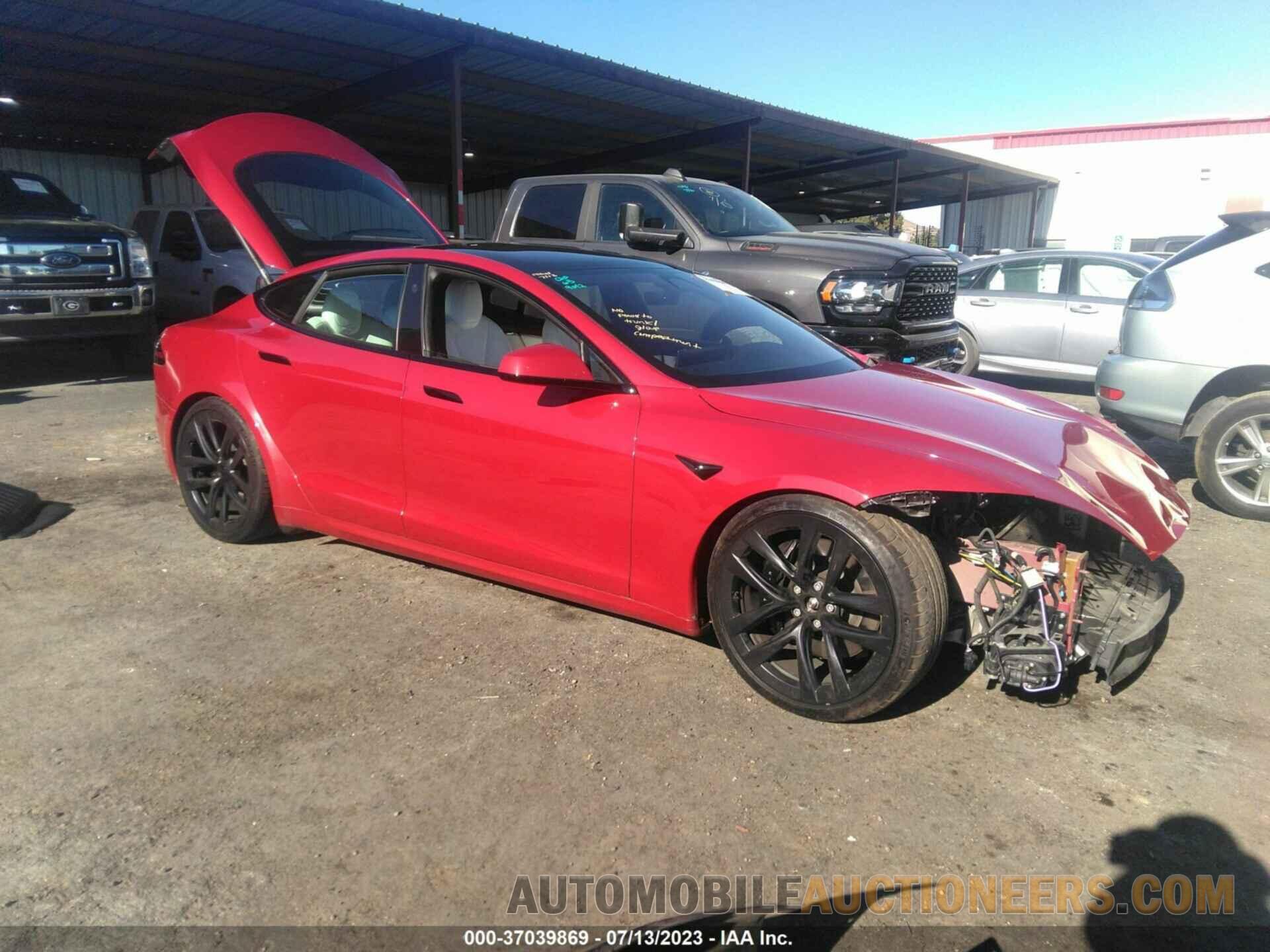 5YJSA1E58NF492415 TESLA MODEL S 2022