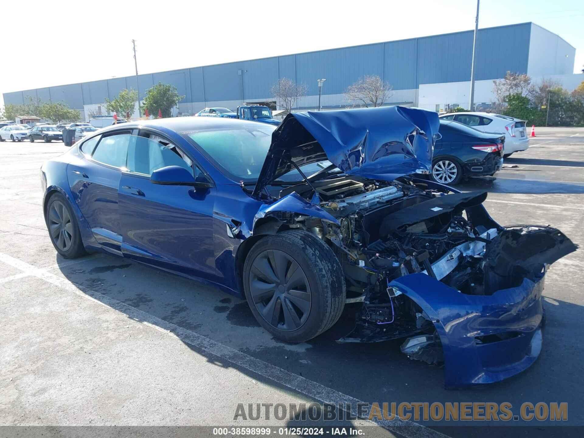 5YJSA1E58NF492642 TESLA MODEL S 2022