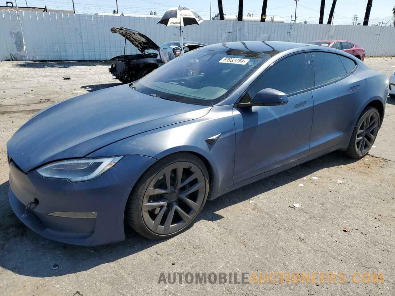 5YJSA1E59MF435199 TESLA MODEL S 2021