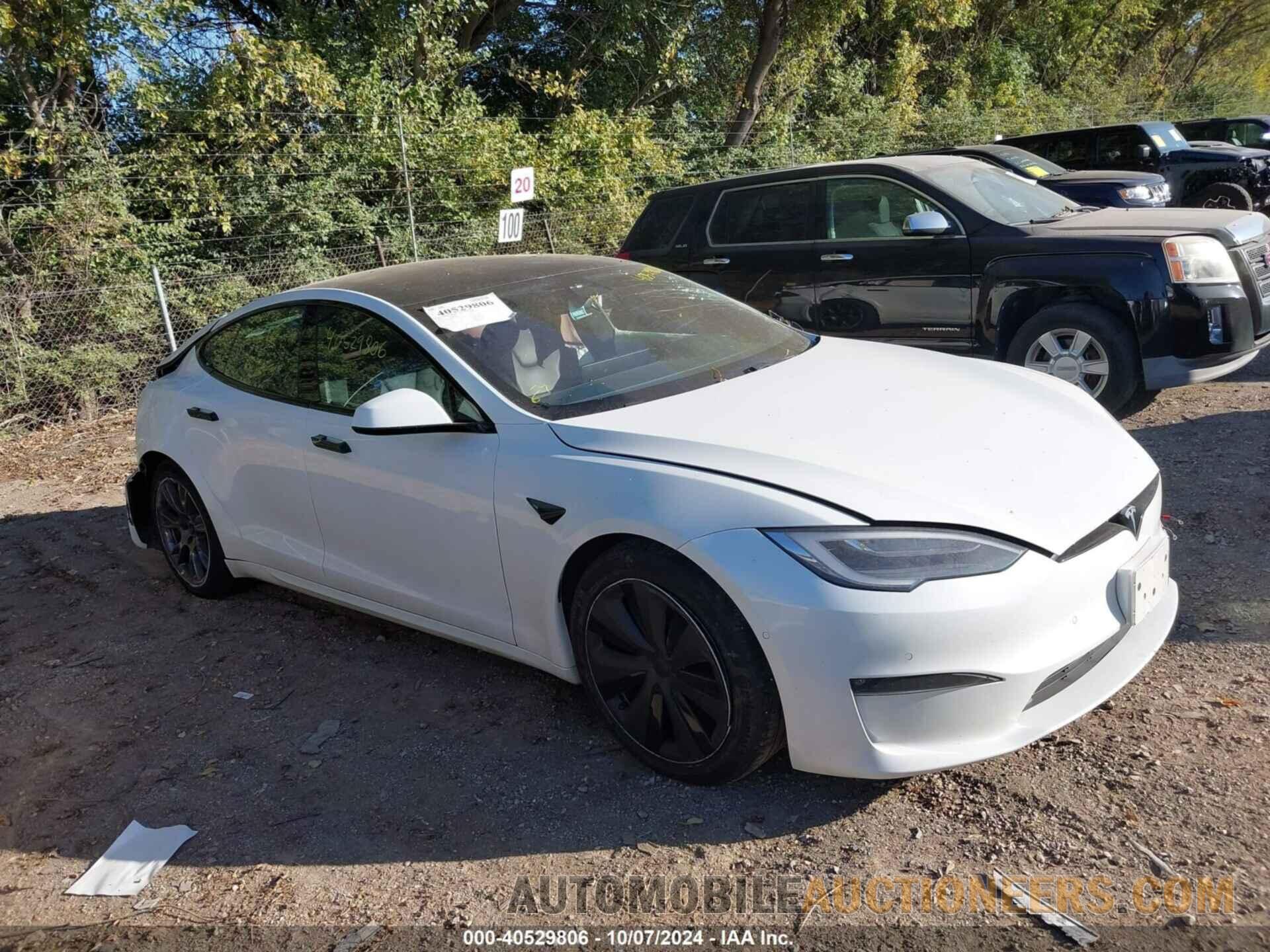 5YJSA1E59MF456294 TESLA MODEL S 2021