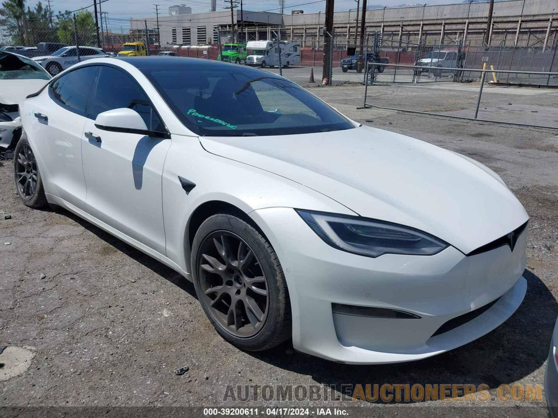 5YJSA1E59NF468186 TESLA MODEL S 2022