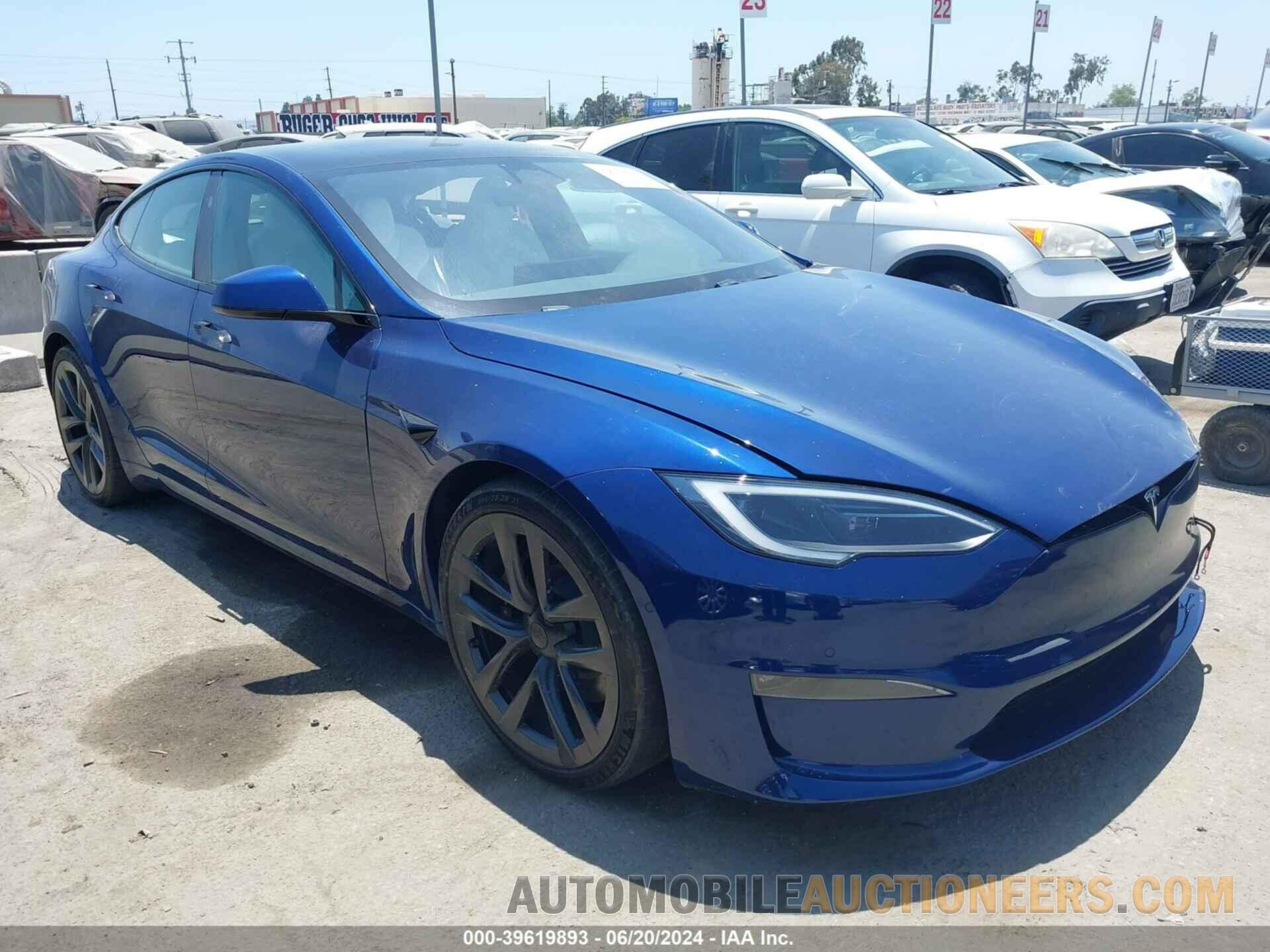 5YJSA1E59NF493220 TESLA MODEL S 2022