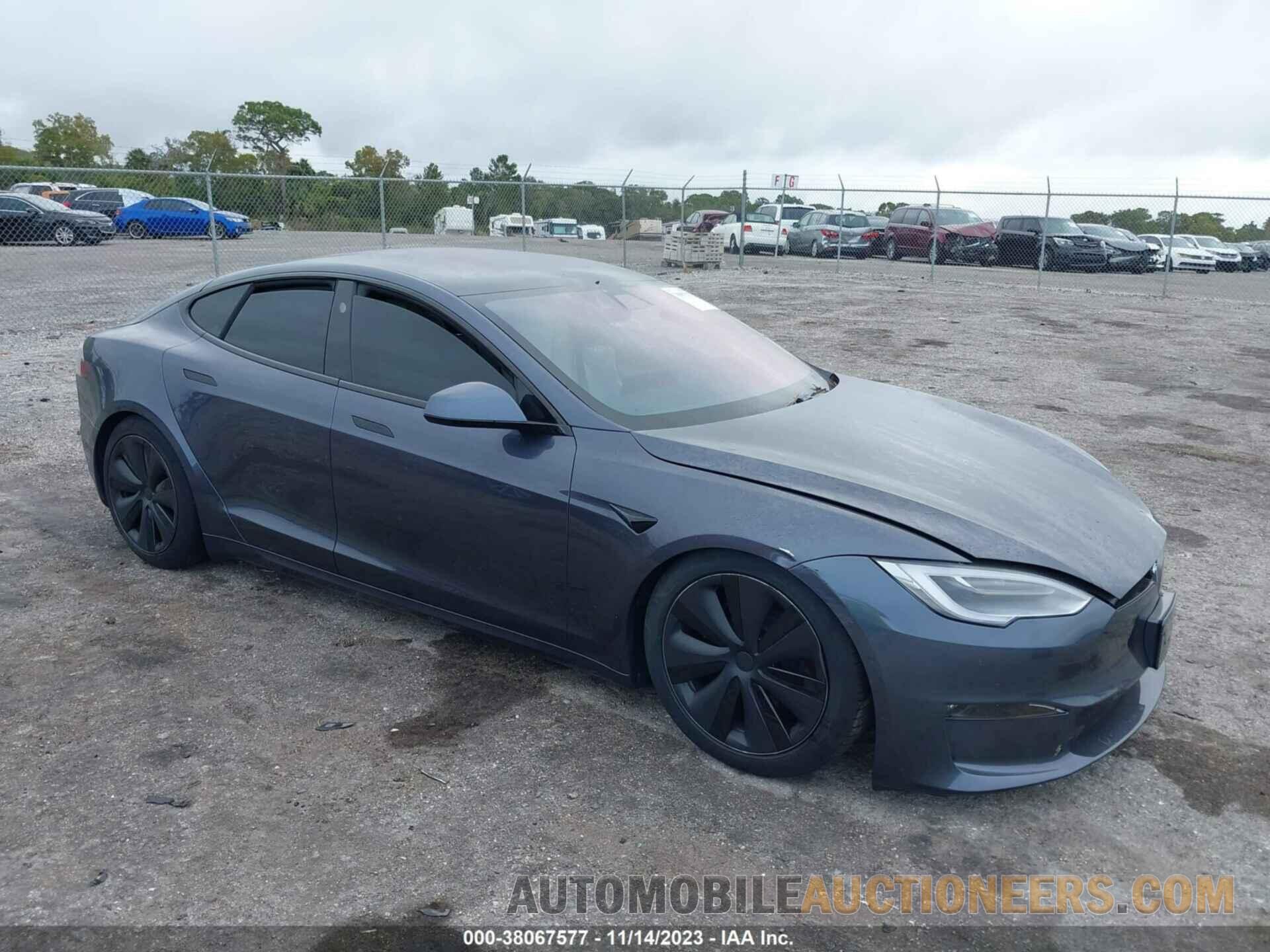 5YJSA1E5XMF454683 TESLA MODEL S 2021