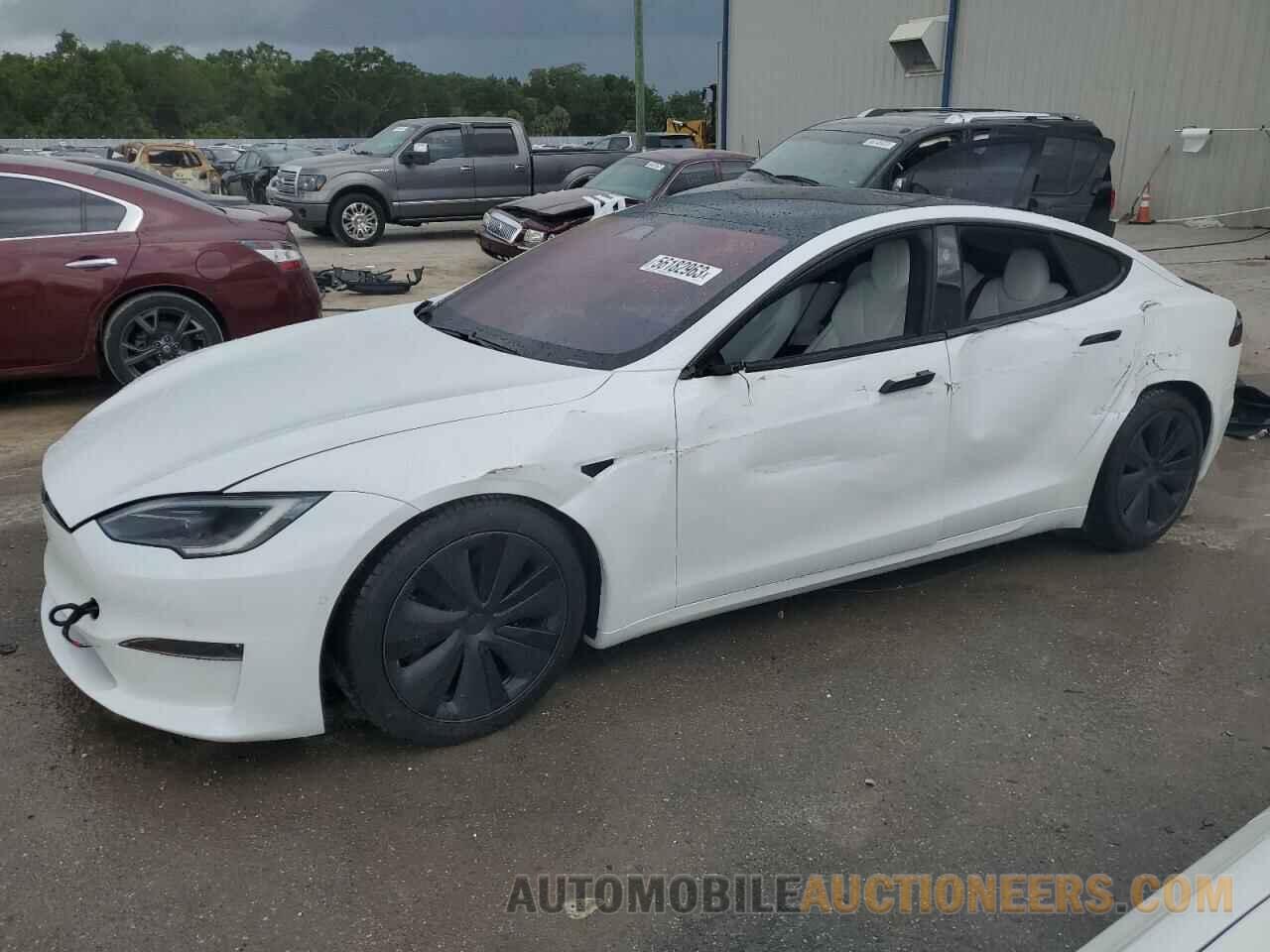 5YJSA1E60NF477416 TESLA MODEL S 2022