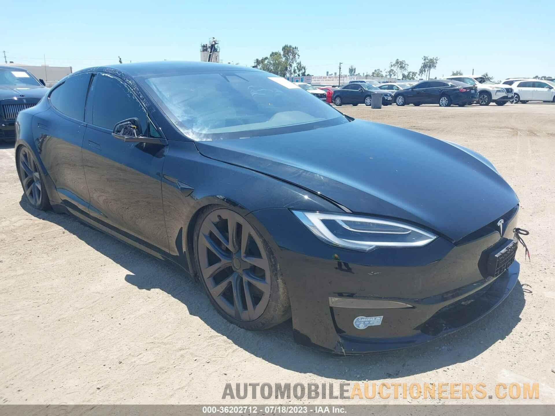 5YJSA1E61MF448683 TESLA MODEL S 2021