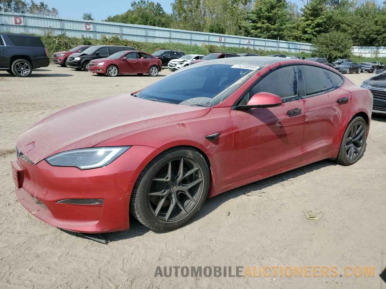 5YJSA1E61NF474167 TESLA MODEL S 2022