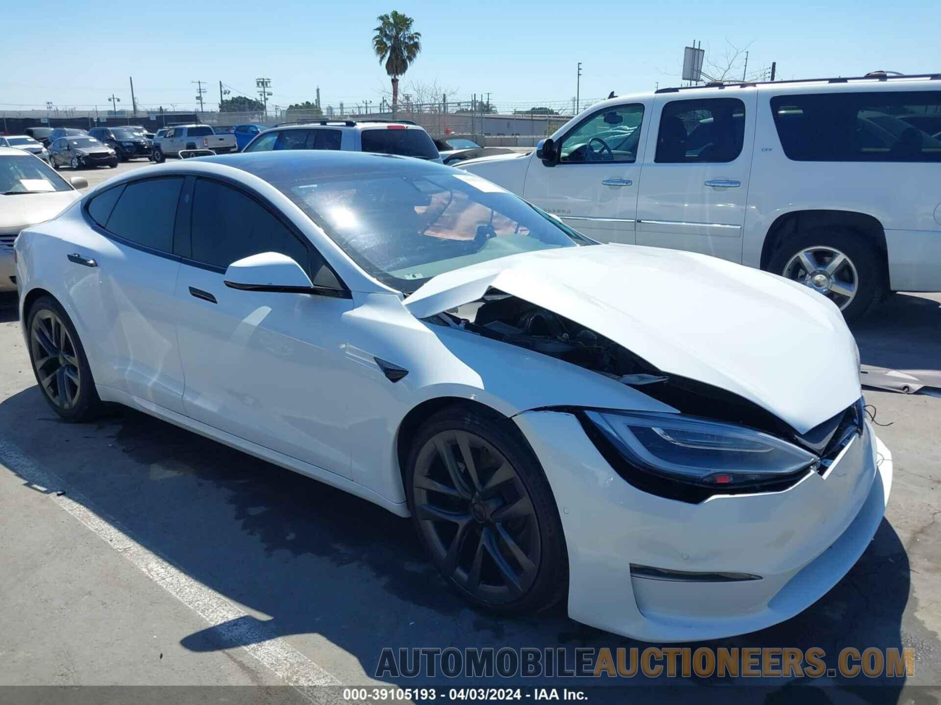 5YJSA1E63MF437054 TESLA MODEL S 2021