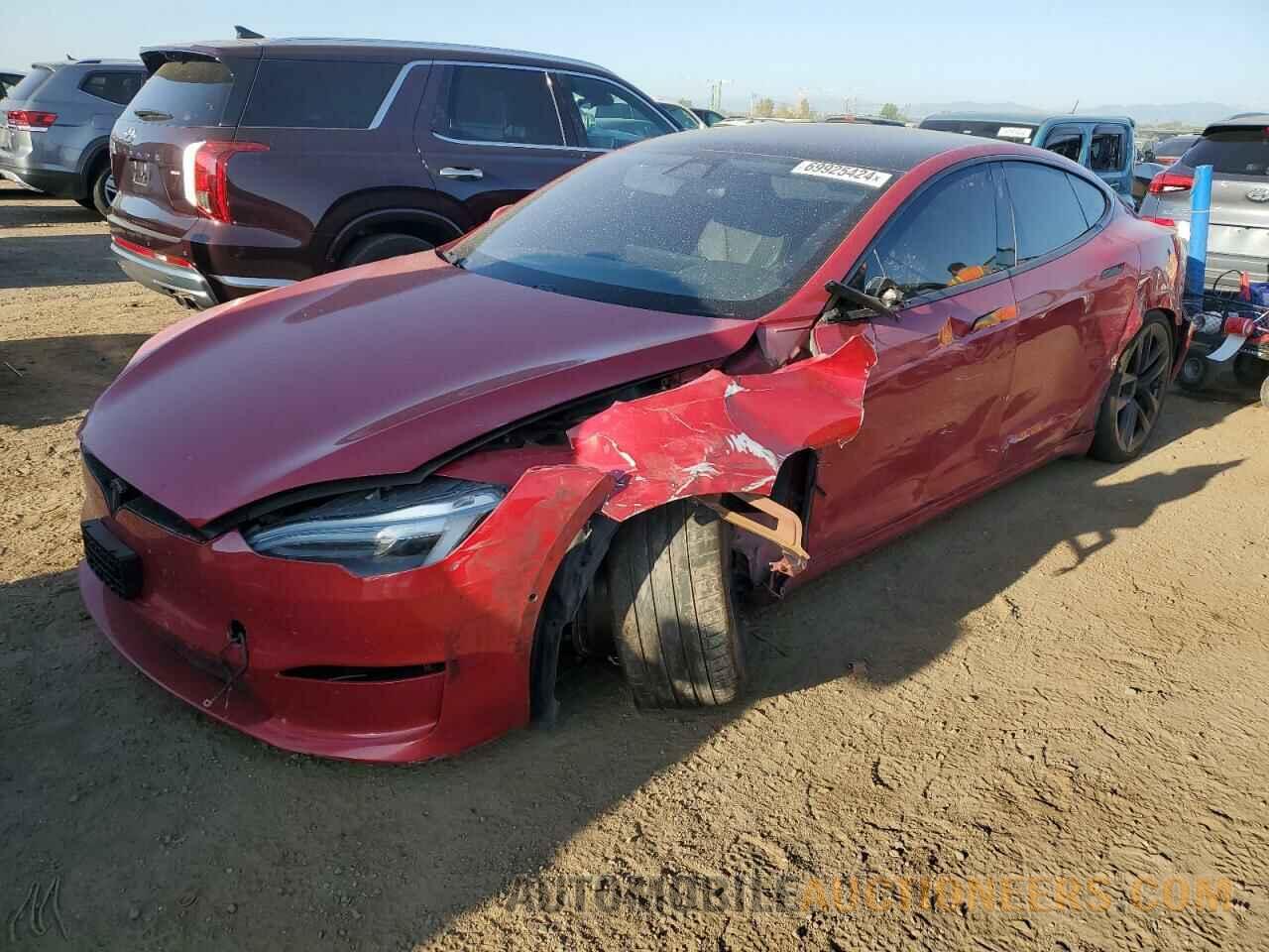 5YJSA1E63MF450869 TESLA MODEL S 2021