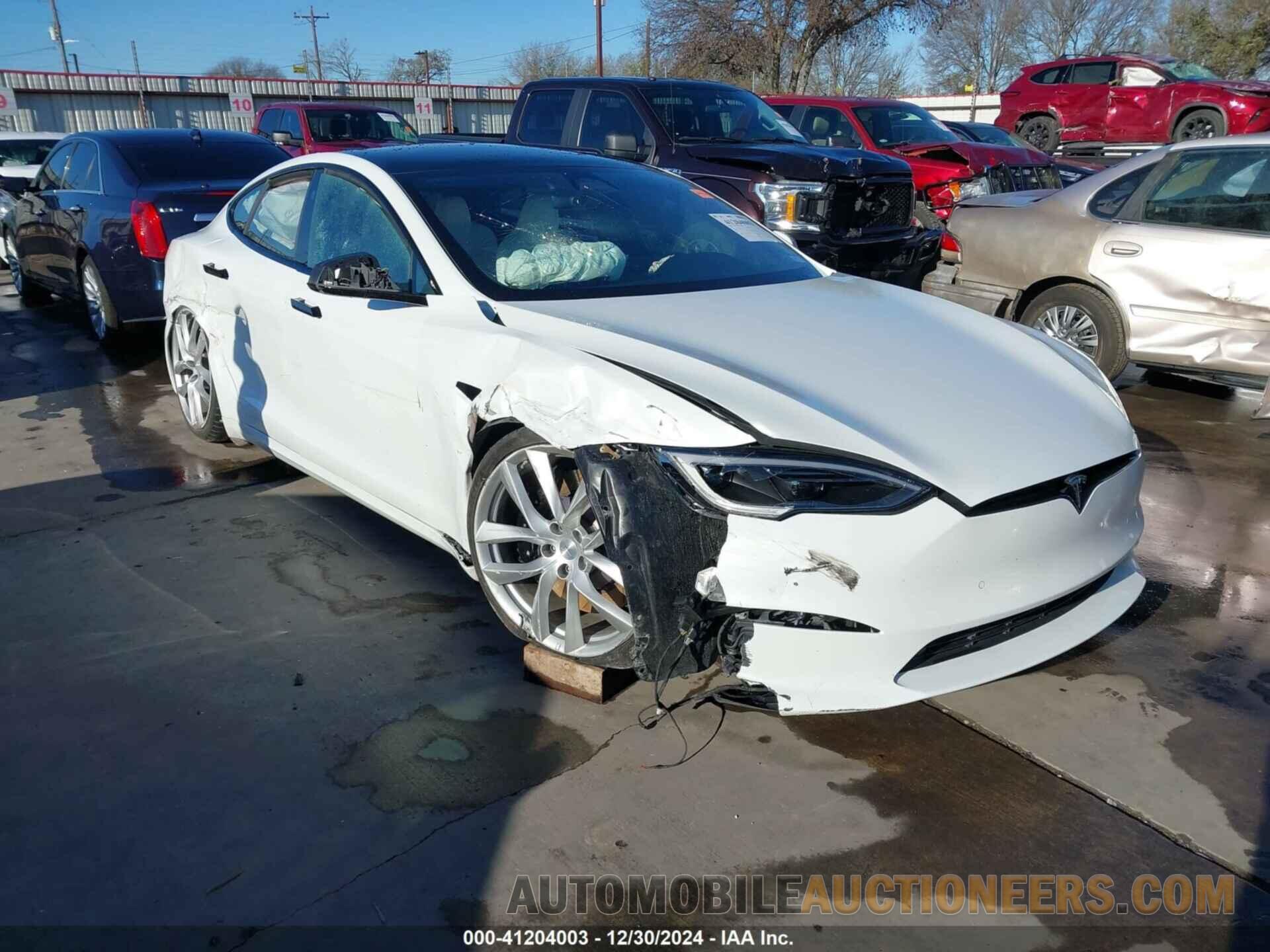 5YJSA1E63NF483873 TESLA MODEL S 2022