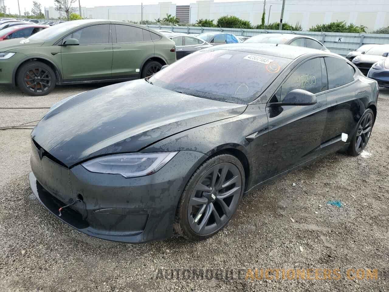 5YJSA1E64MF436205 TESLA MODEL S 2021