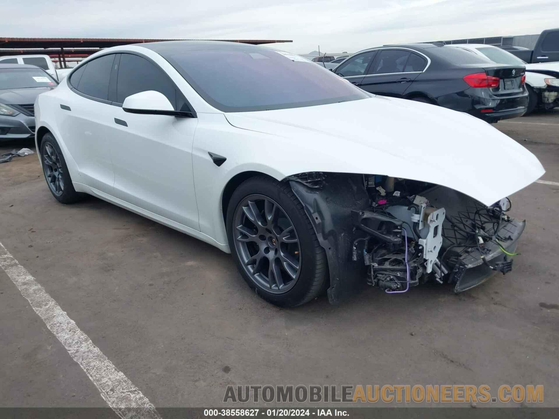 5YJSA1E64MF453988 TESLA MODEL S 2021