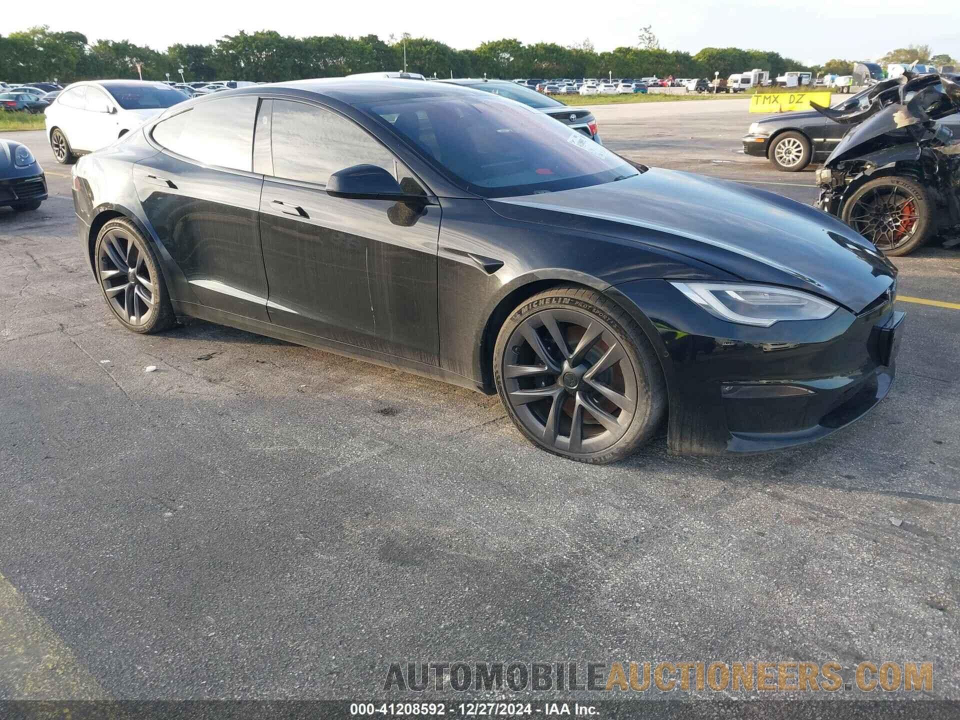 5YJSA1E64MF454705 TESLA MODEL S 2021