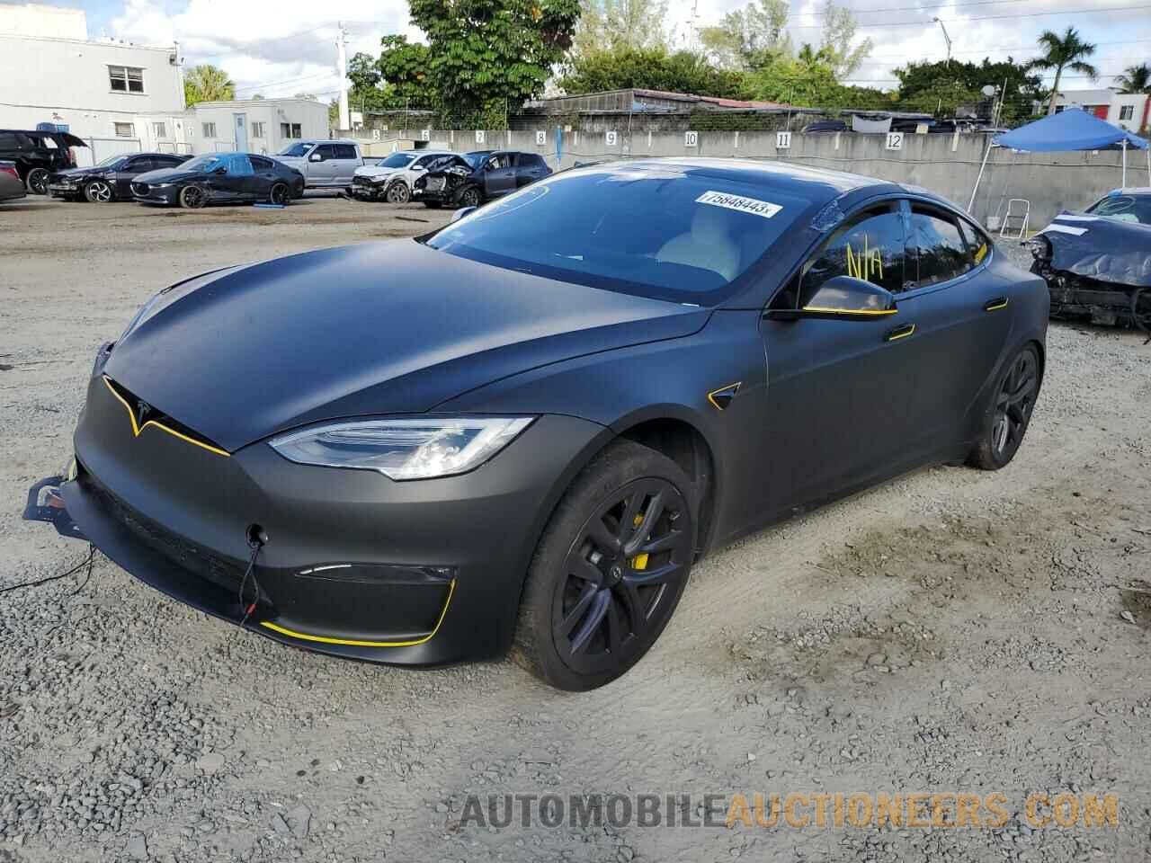 5YJSA1E64NF460943 TESLA MODEL S 2022